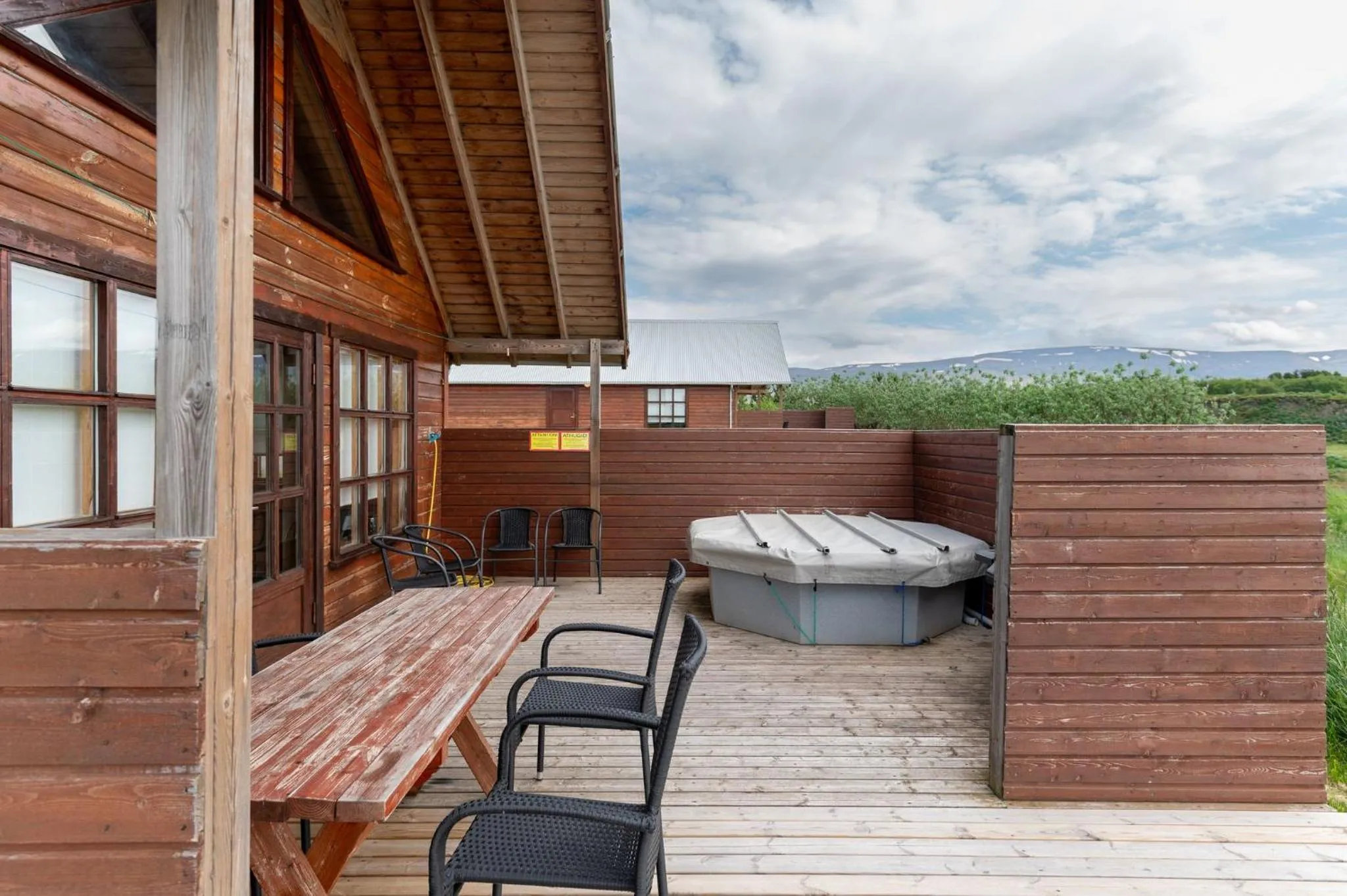 Spa and wellness centre/facilities in Gladheimar Cottages