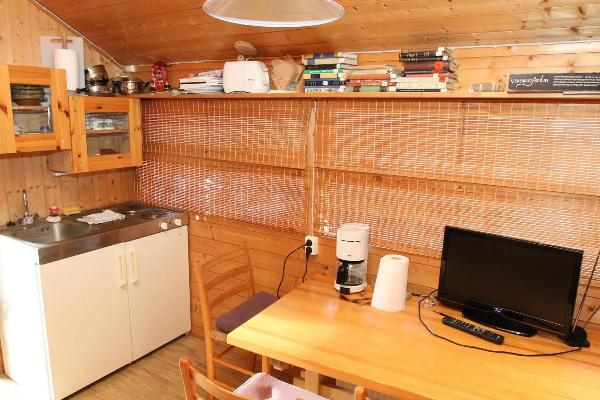 Living room in Gladheimar Cottages
