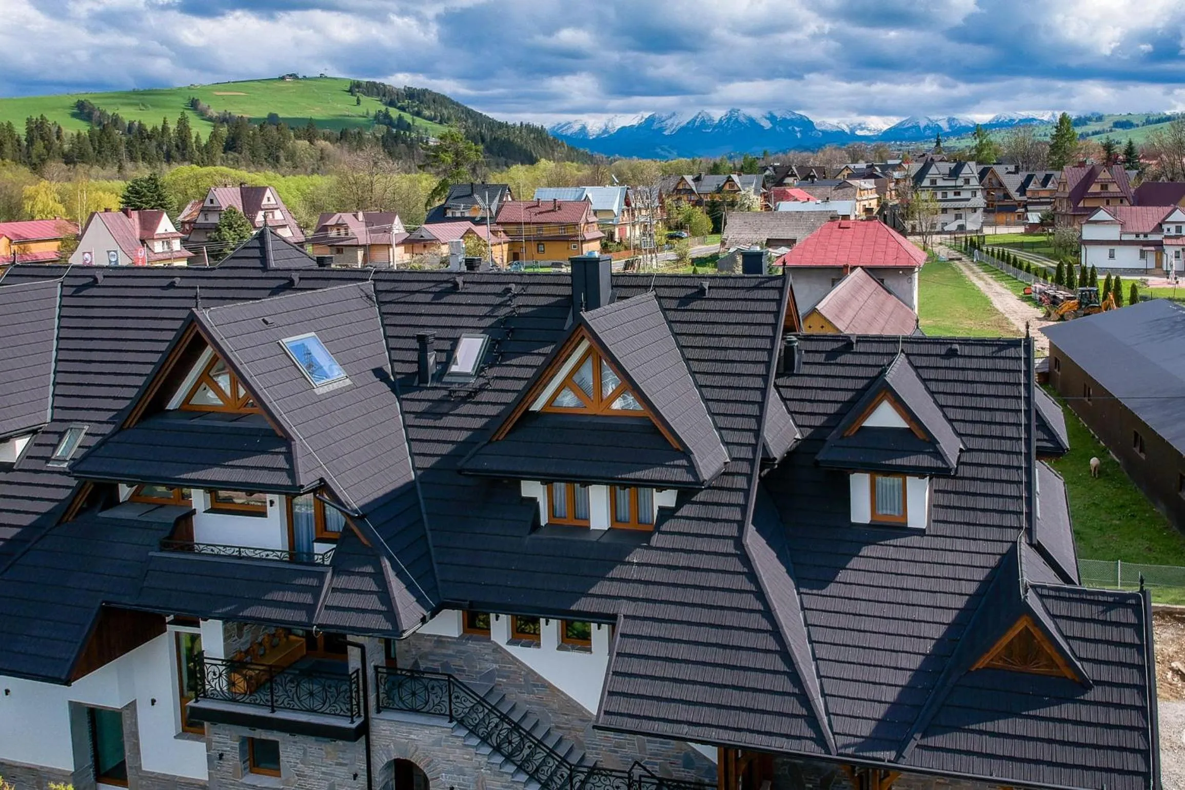 Bird's eye view in Żelazne Wrota