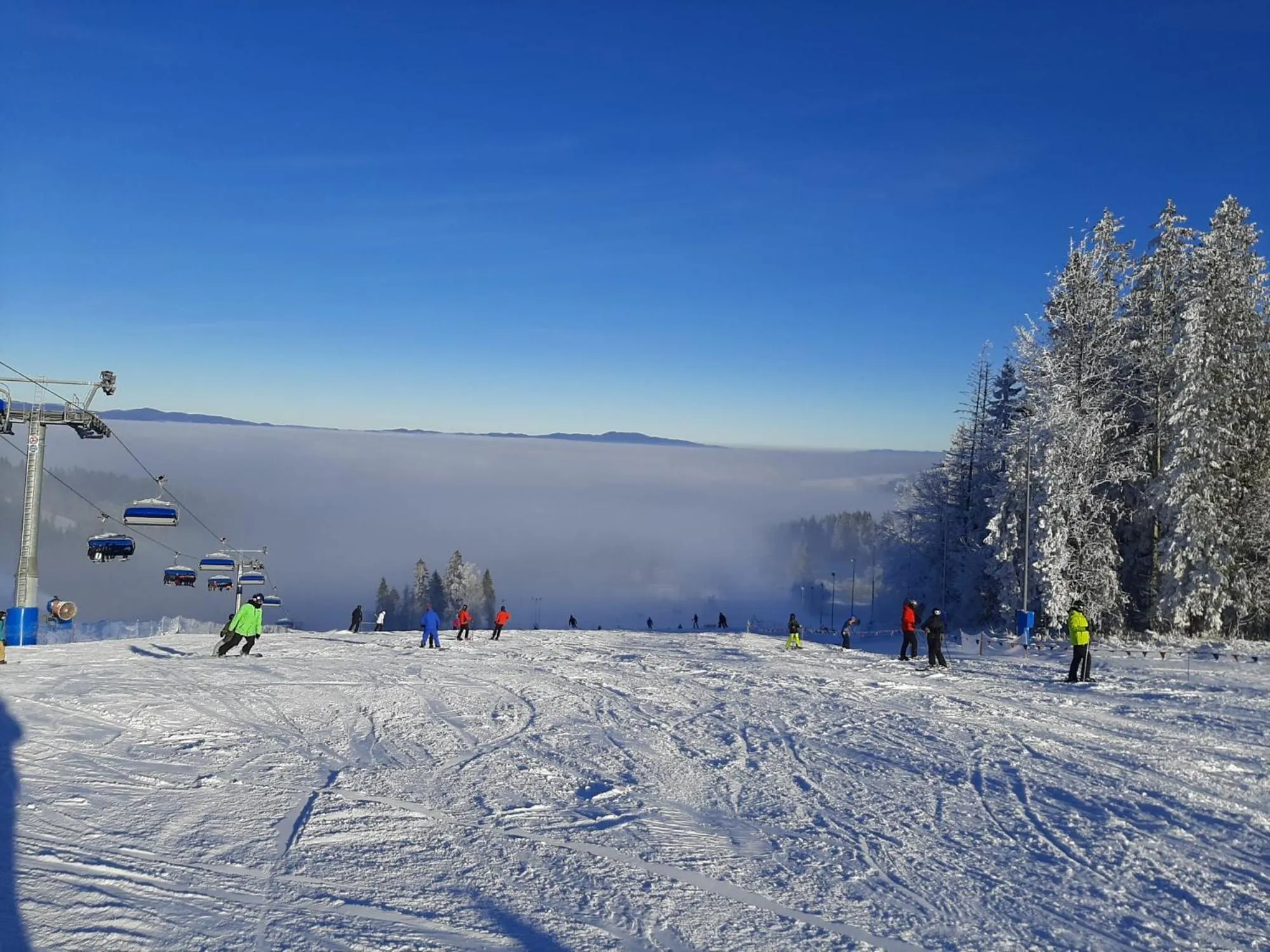 Skiing in Żelazne Wrota
