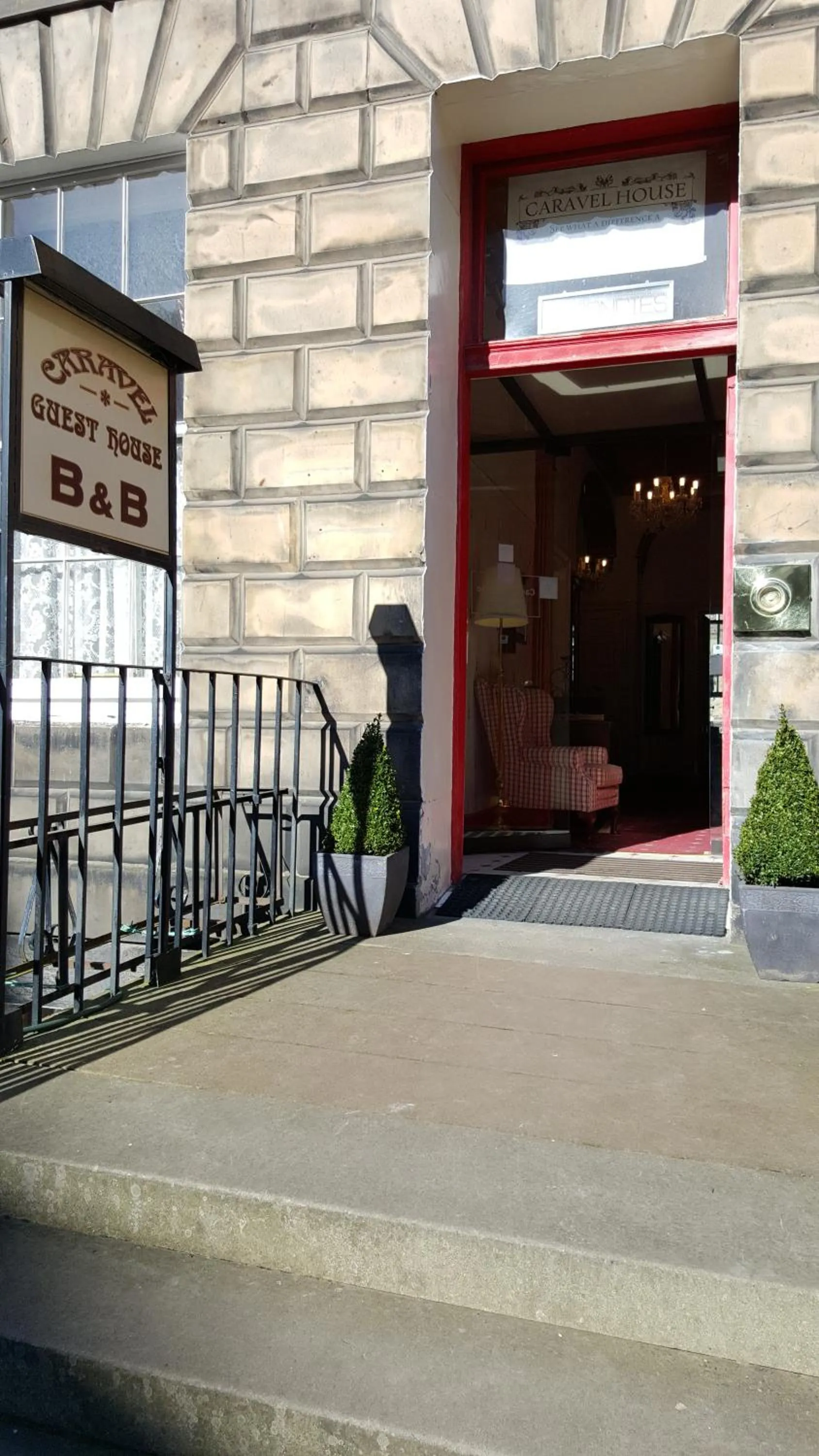 Facade/entrance in Atlas Guest House