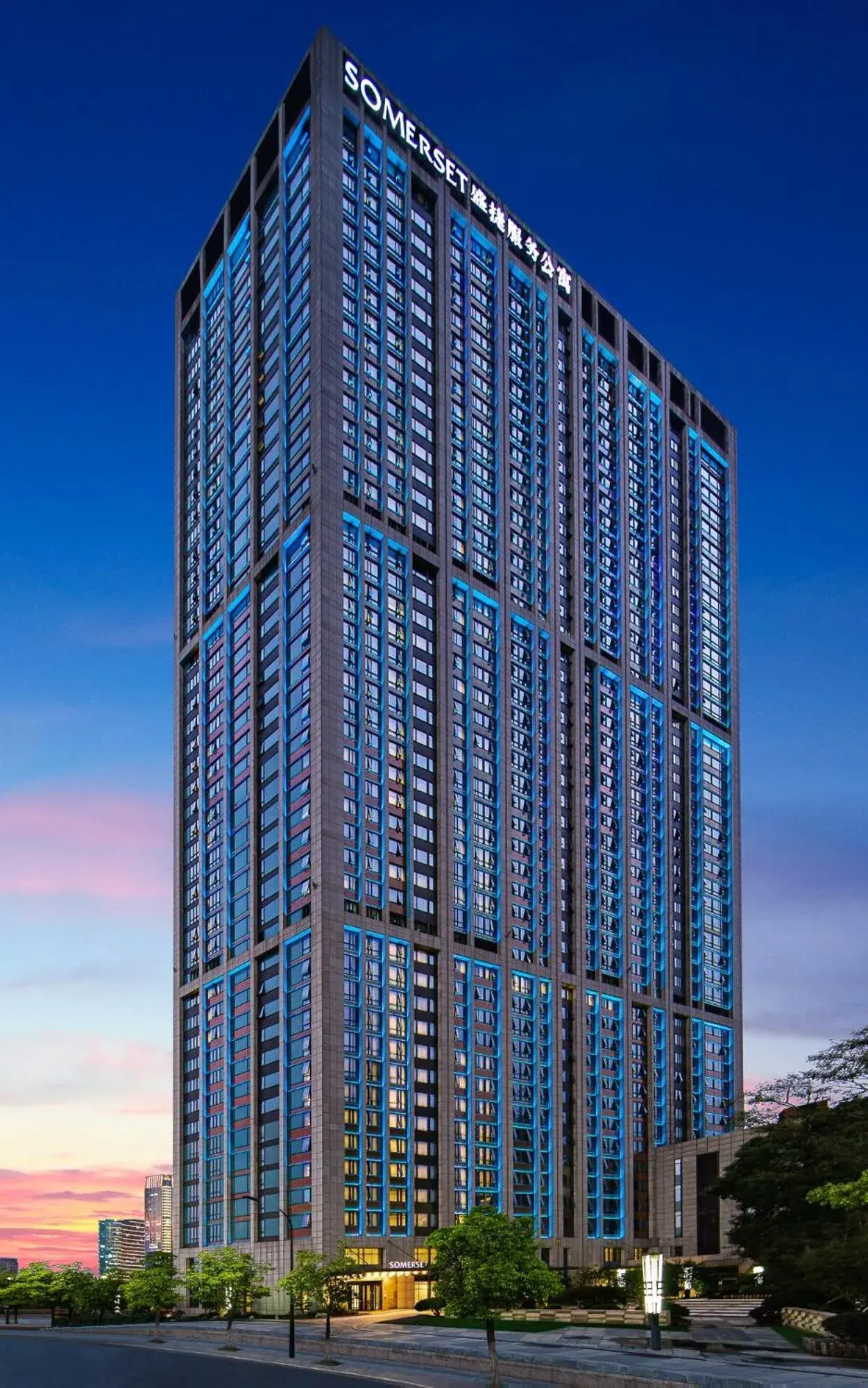 Bird's eye view in Somerset IOC Hangzhou Bird's eye view in Somerset IOC Hangzhou