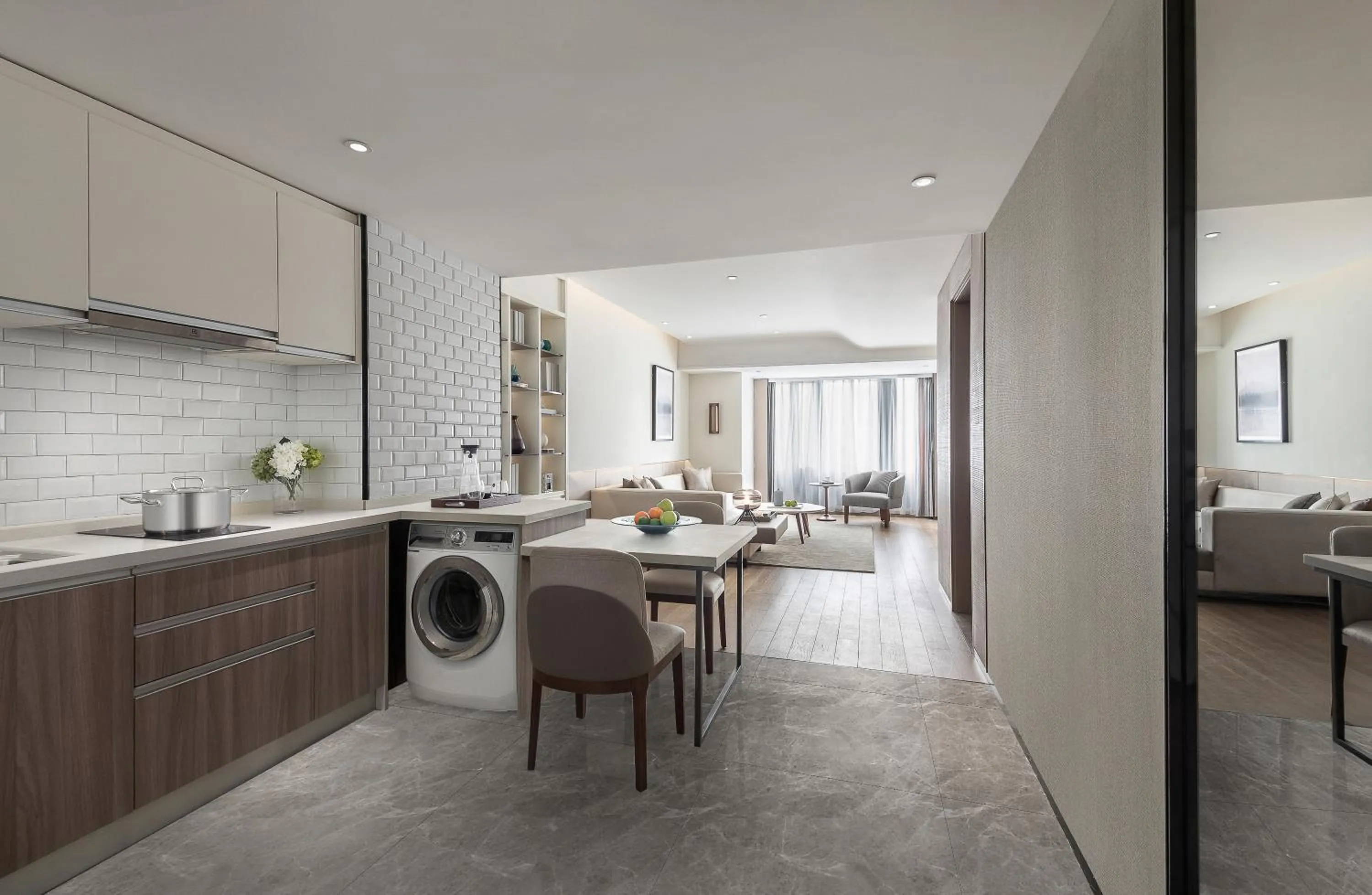 Kitchen or kitchenette in Somerset IOC Hangzhou