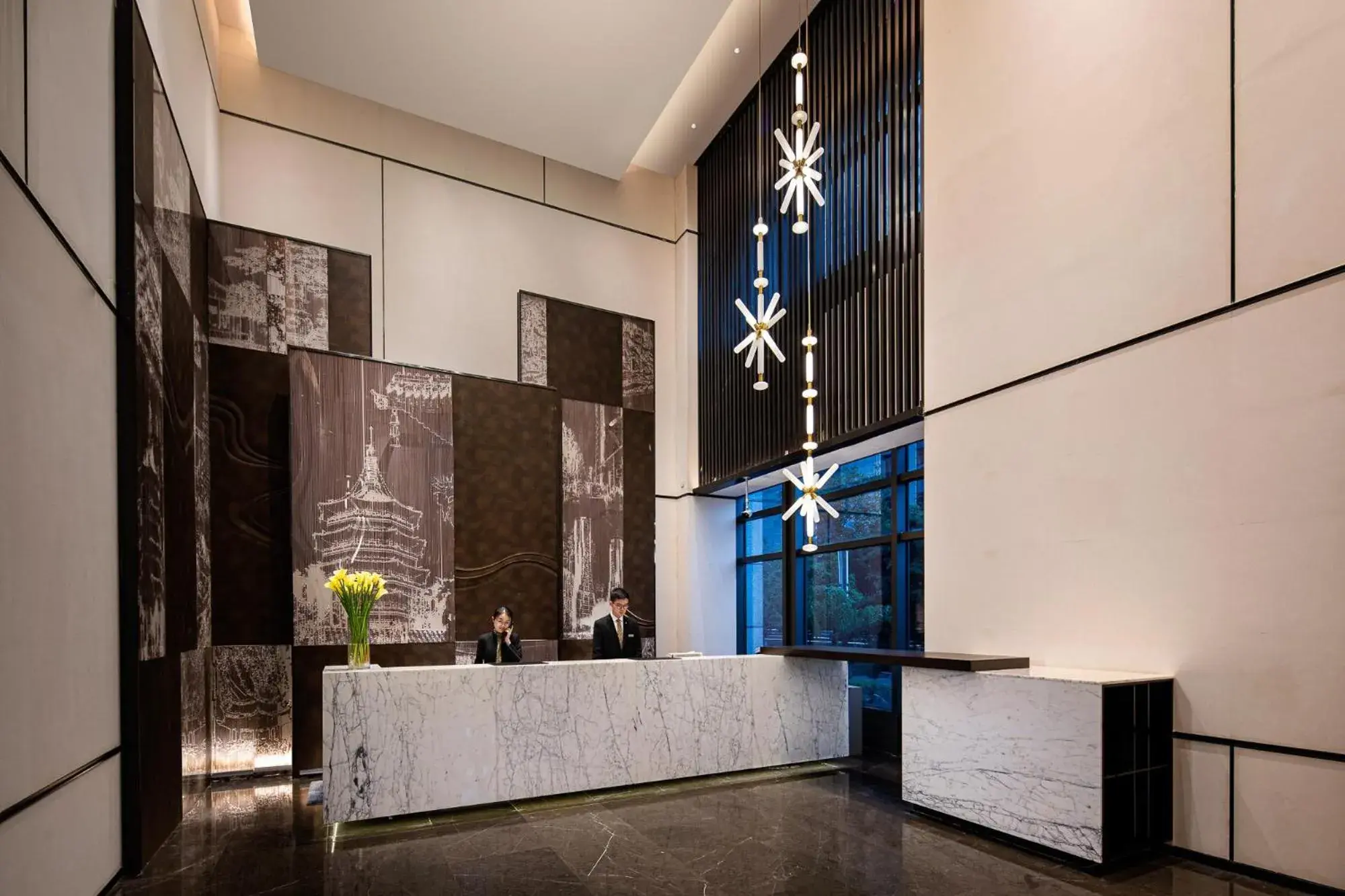Lobby or reception in Somerset IOC Hangzhou Lobby or reception in Somerset IOC Hangzhou