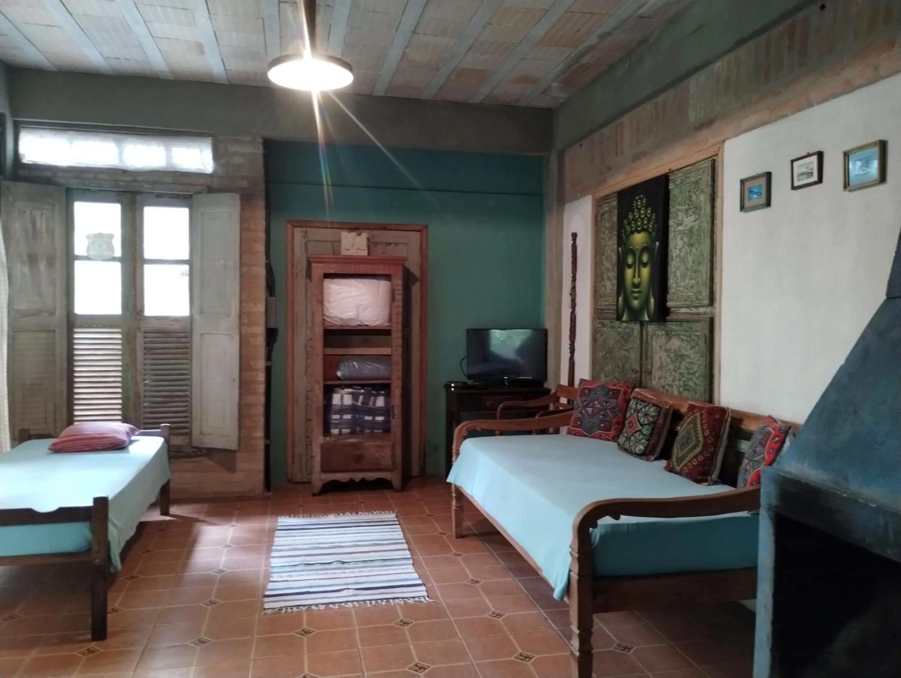 Bed in Aldea Zen