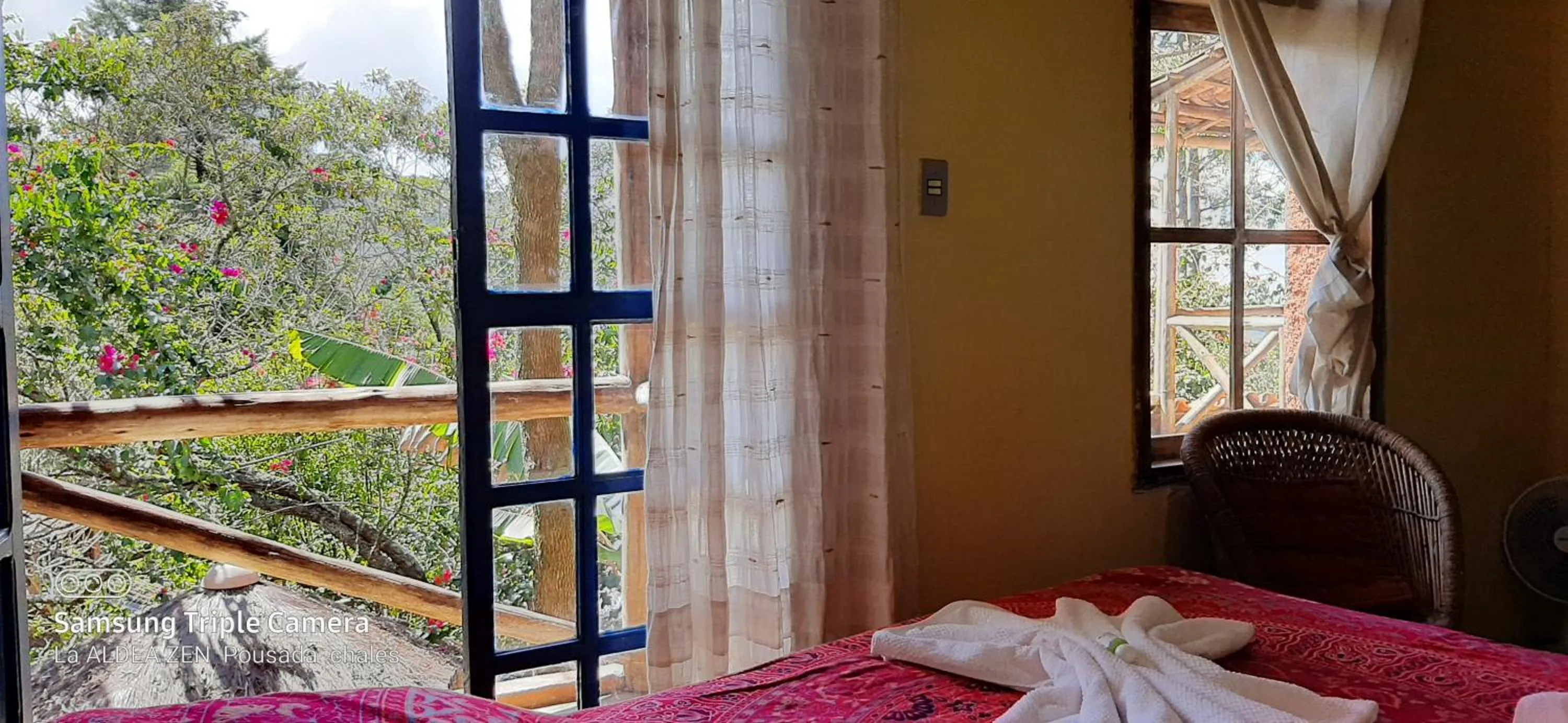 Bed in Aldea Zen