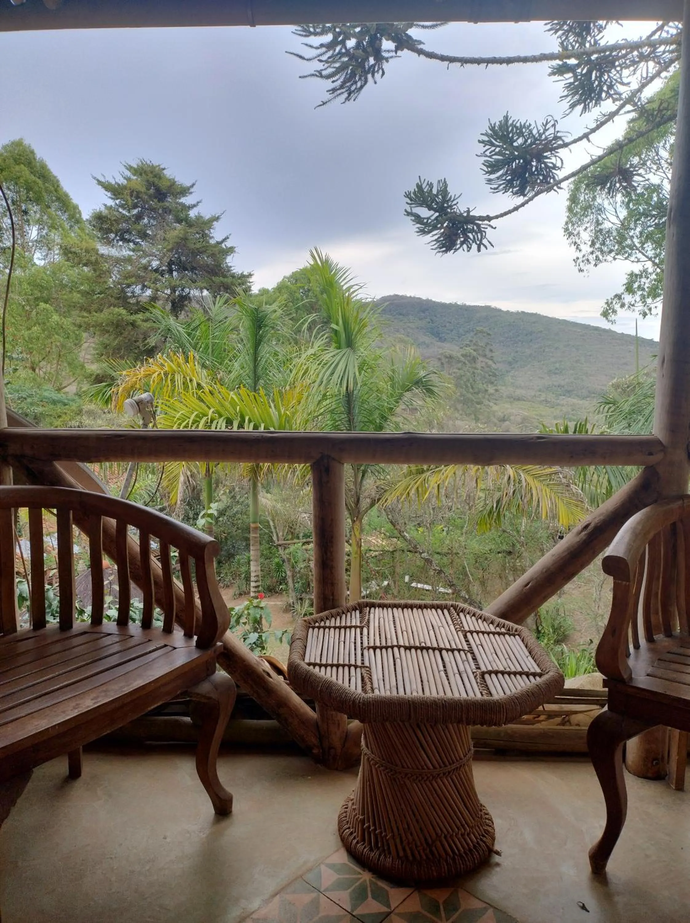 Natural landscape in Aldea Zen