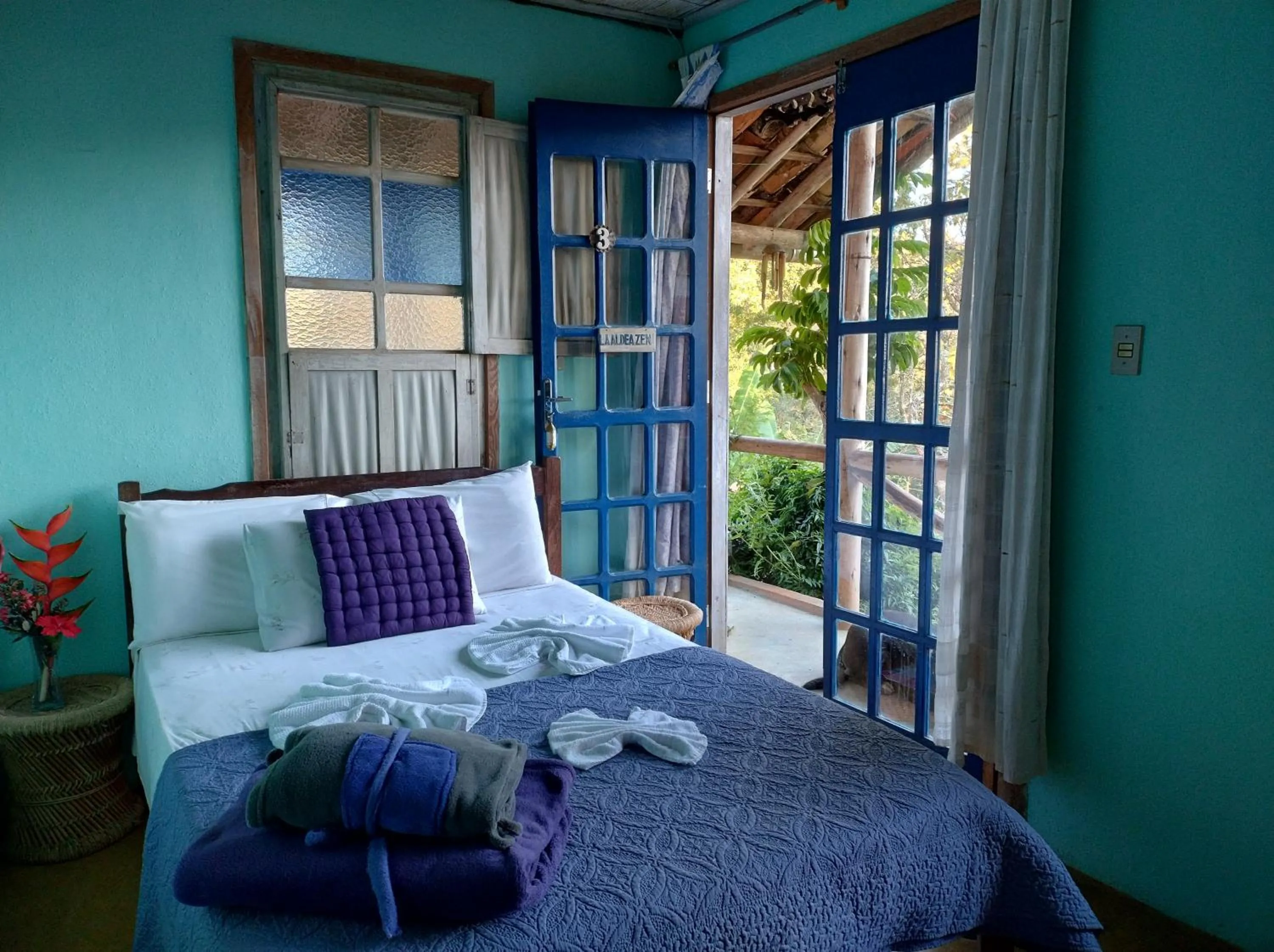 Bed in Aldea Zen