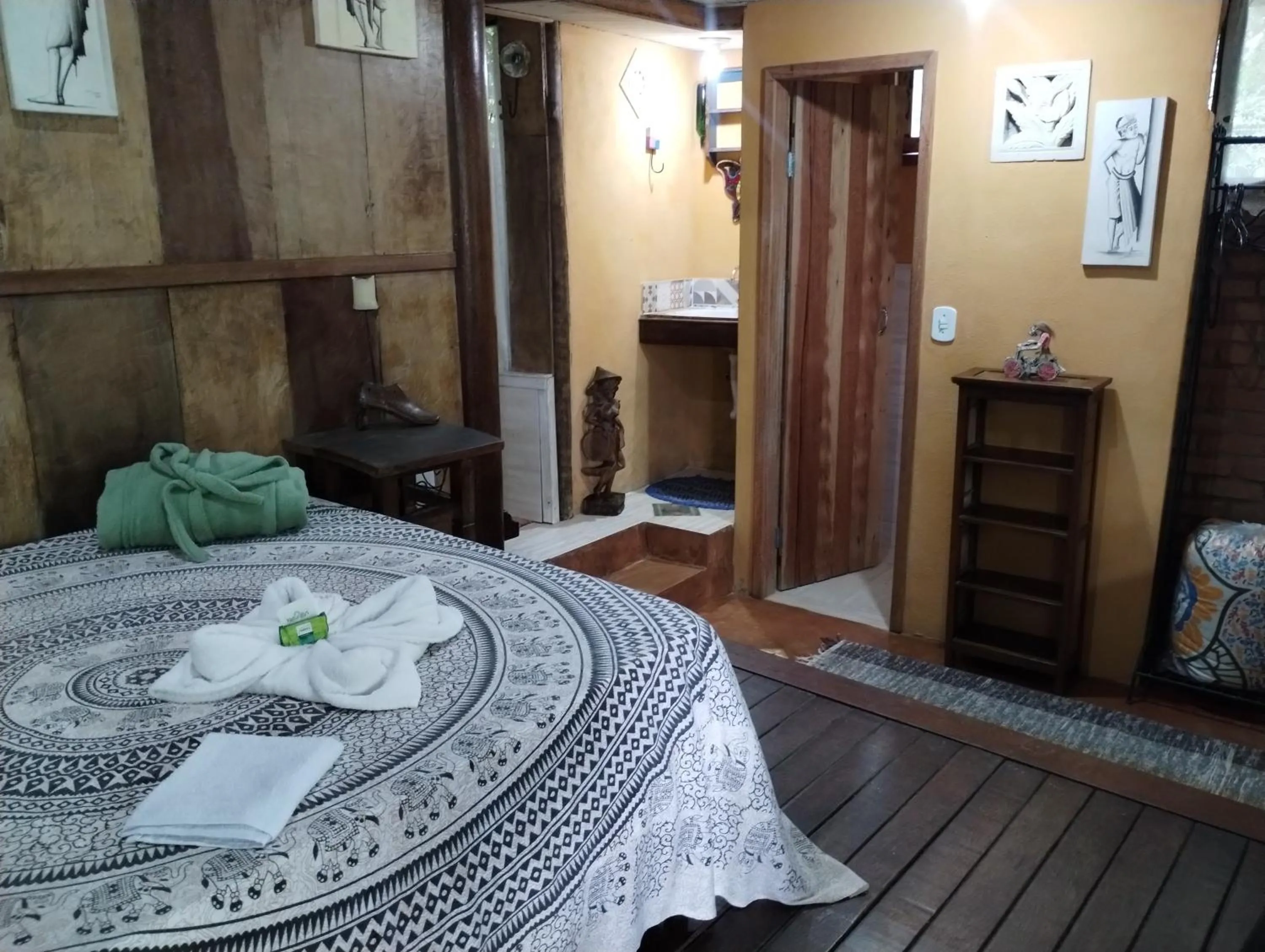 Bed in Aldea Zen