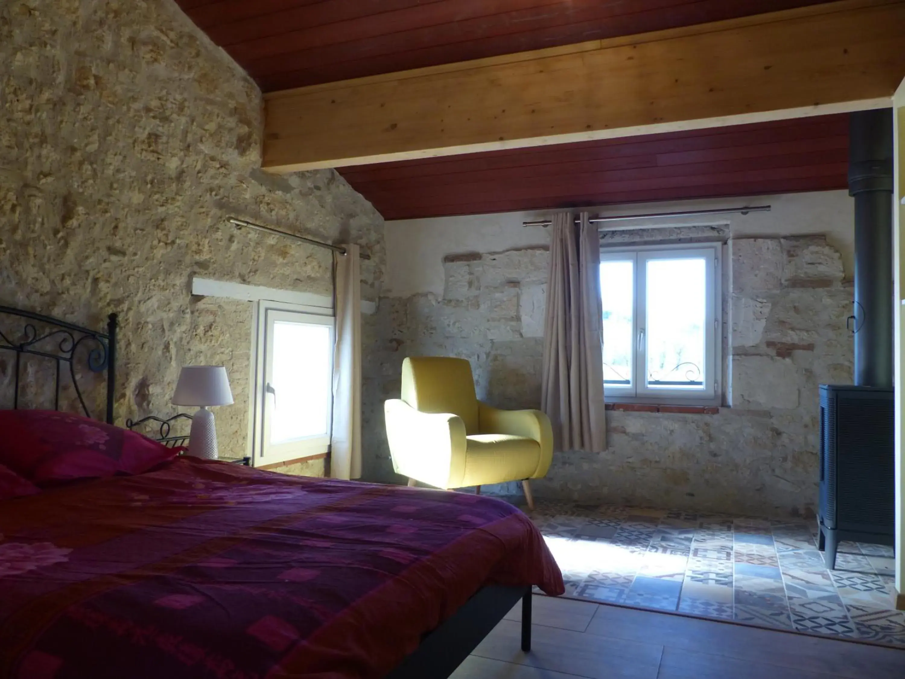 Double Room with Garden View in Au Clair De Loup Double Room with Garden View in Au Clair De Loup