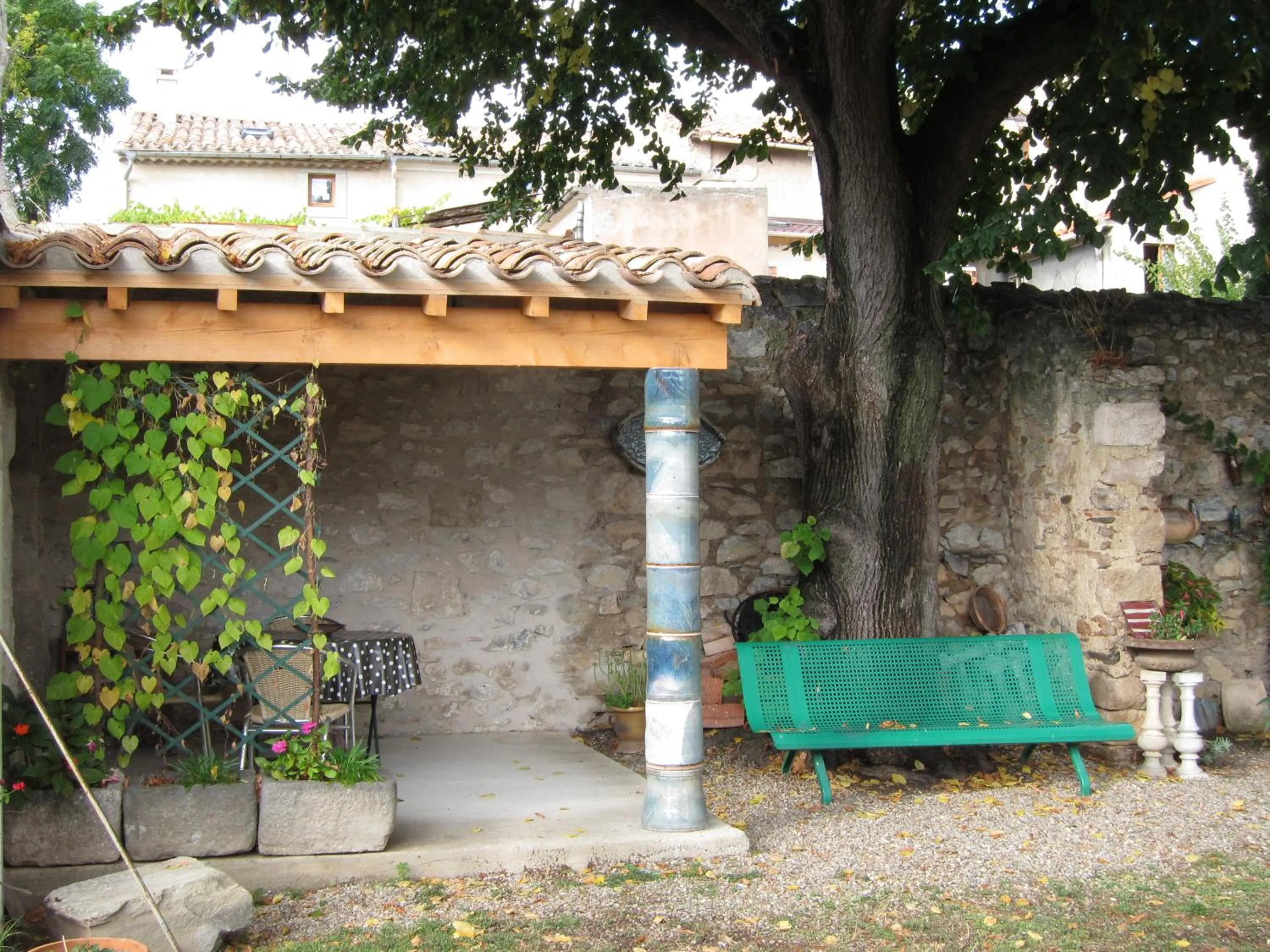 Garden in Chambre d'Hôtes la Poterie