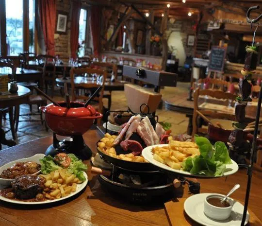 Food and drinks in Le Relais de l'Abbaye