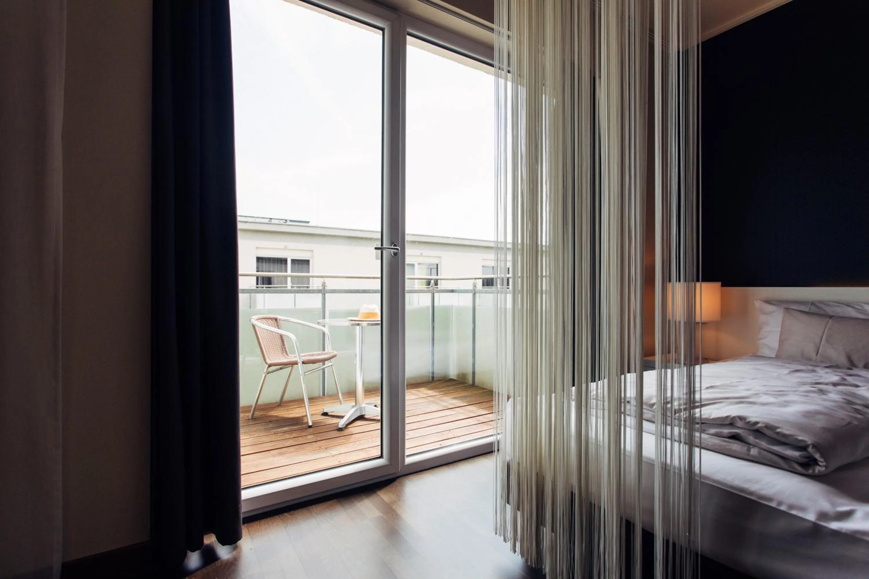 Balcony/Terrace, Bed in harry's home Linz-Urfahr hotel & apartments
