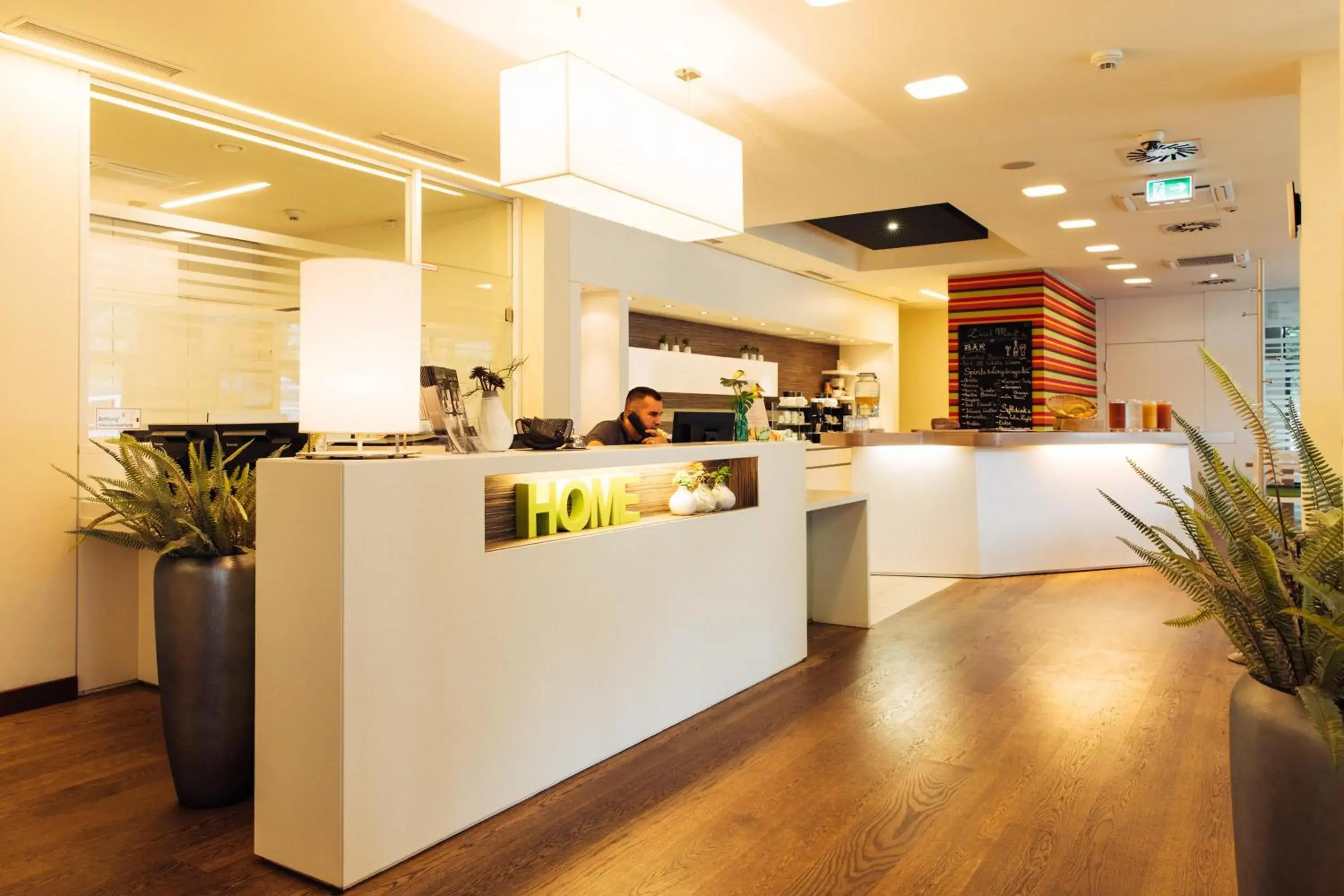 Lobby or reception in harry's home Linz-Urfahr hotel & apartments Lobby or reception in harry's home Linz-Urfahr hotel & apartments