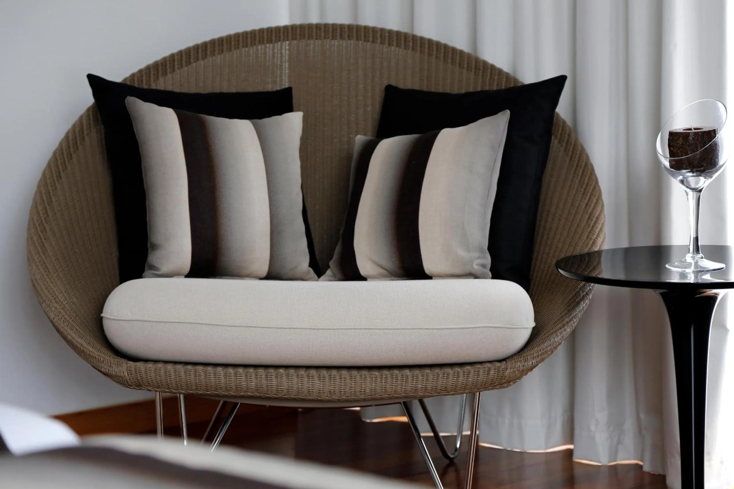 Seating area in LBV House Hotel