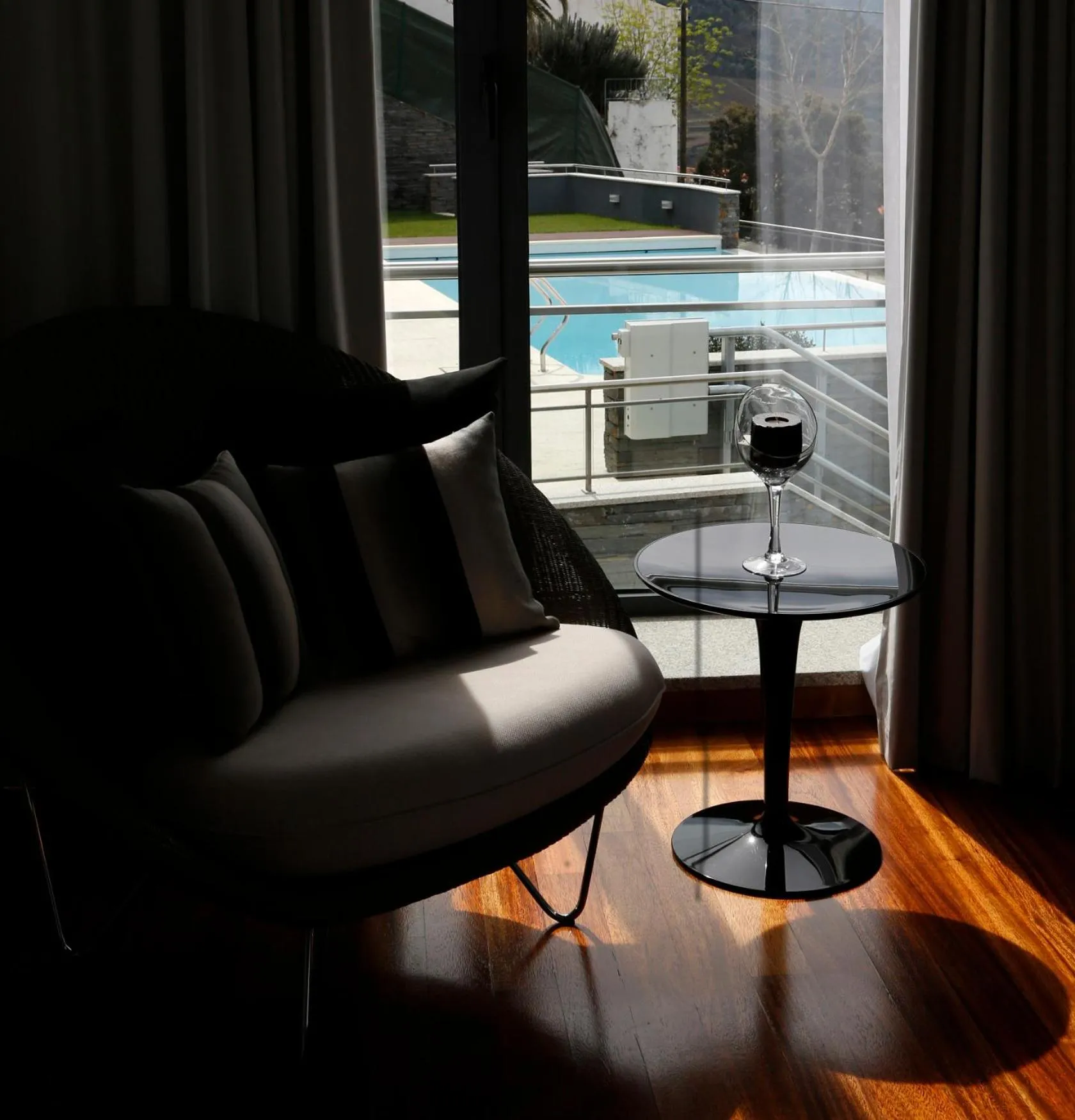 Seating area in LBV House Hotel