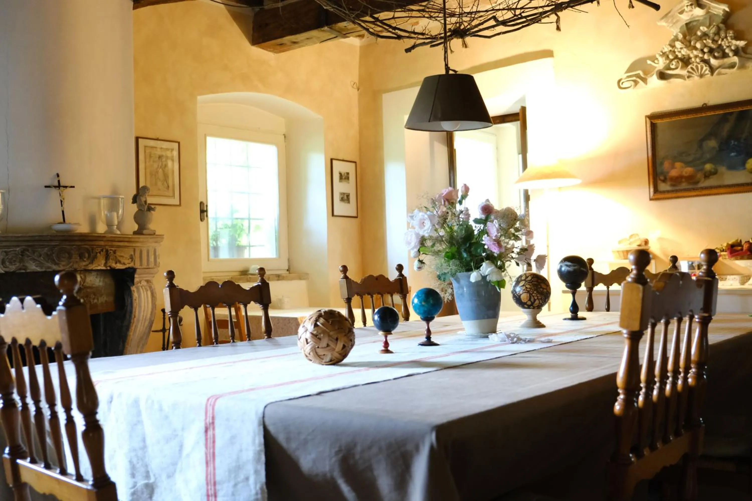 Dining area in Il Casale del Duca