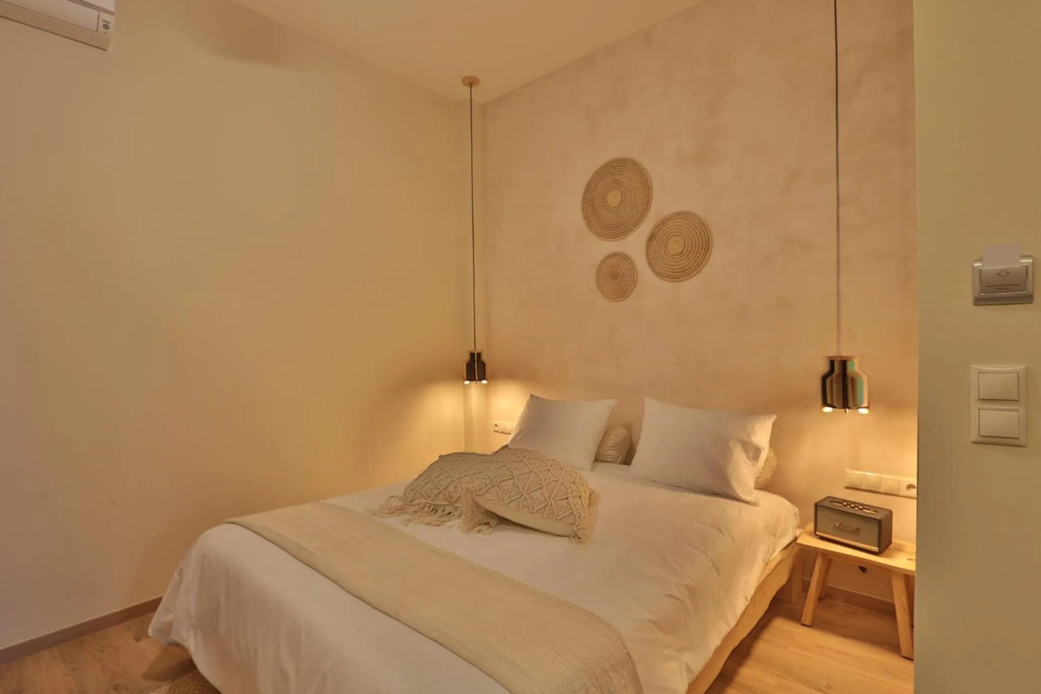 Bed in Ederlezi Boutique Hotel