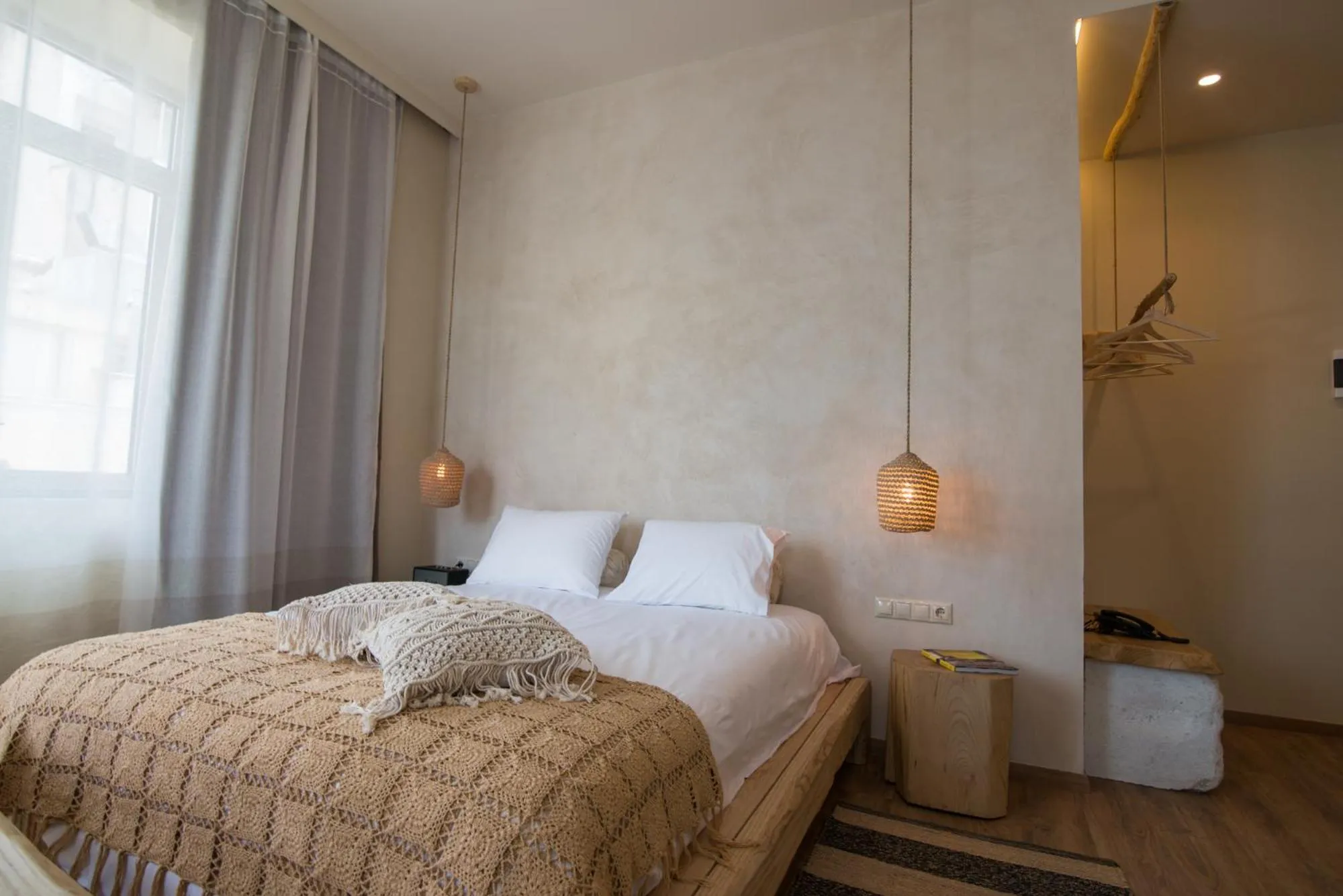 Bed in Ederlezi Boutique Hotel