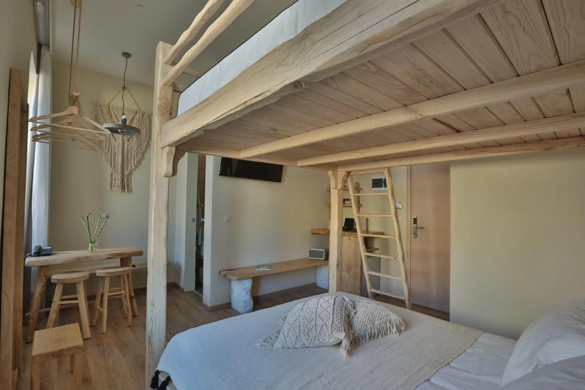 Bed in Ederlezi Boutique Hotel