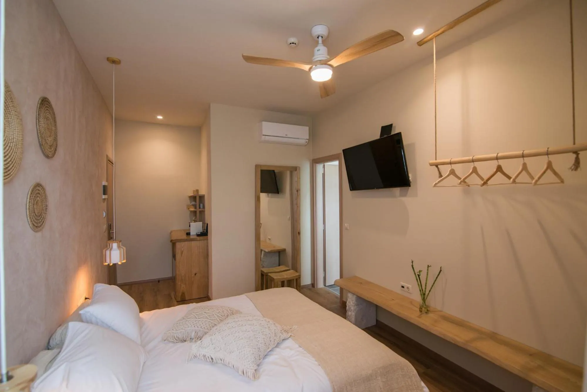 Bed in Ederlezi Boutique Hotel