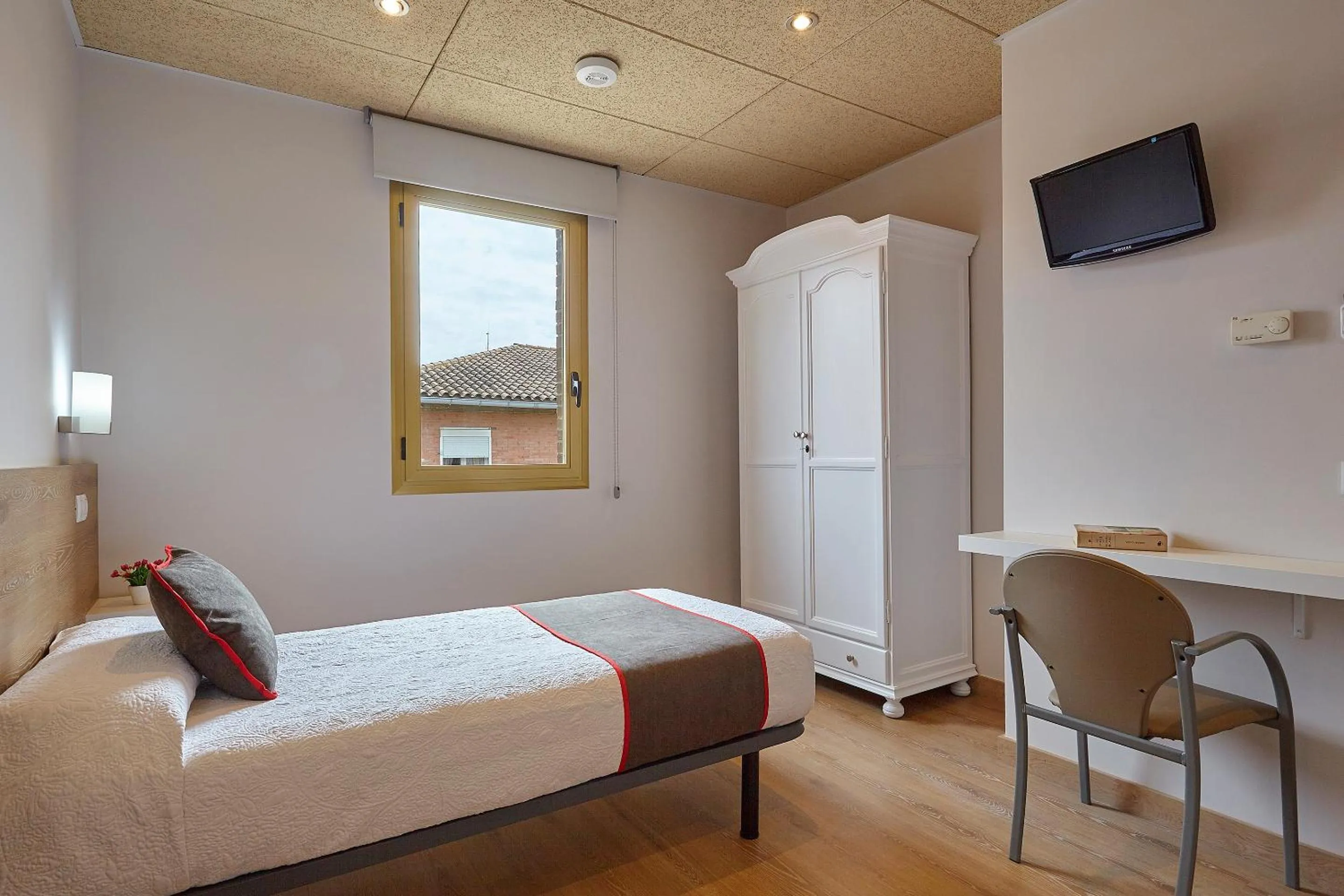 Bedroom, Bed in Hostal Nobadis