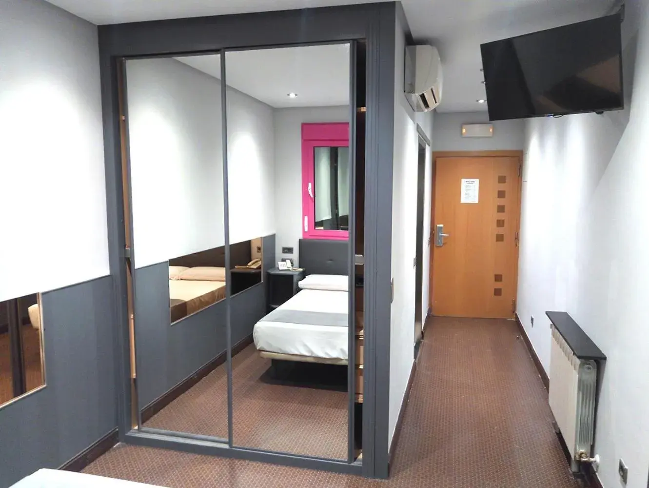 Bed in Hotel Fabrik Bed in Hotel Fabrik