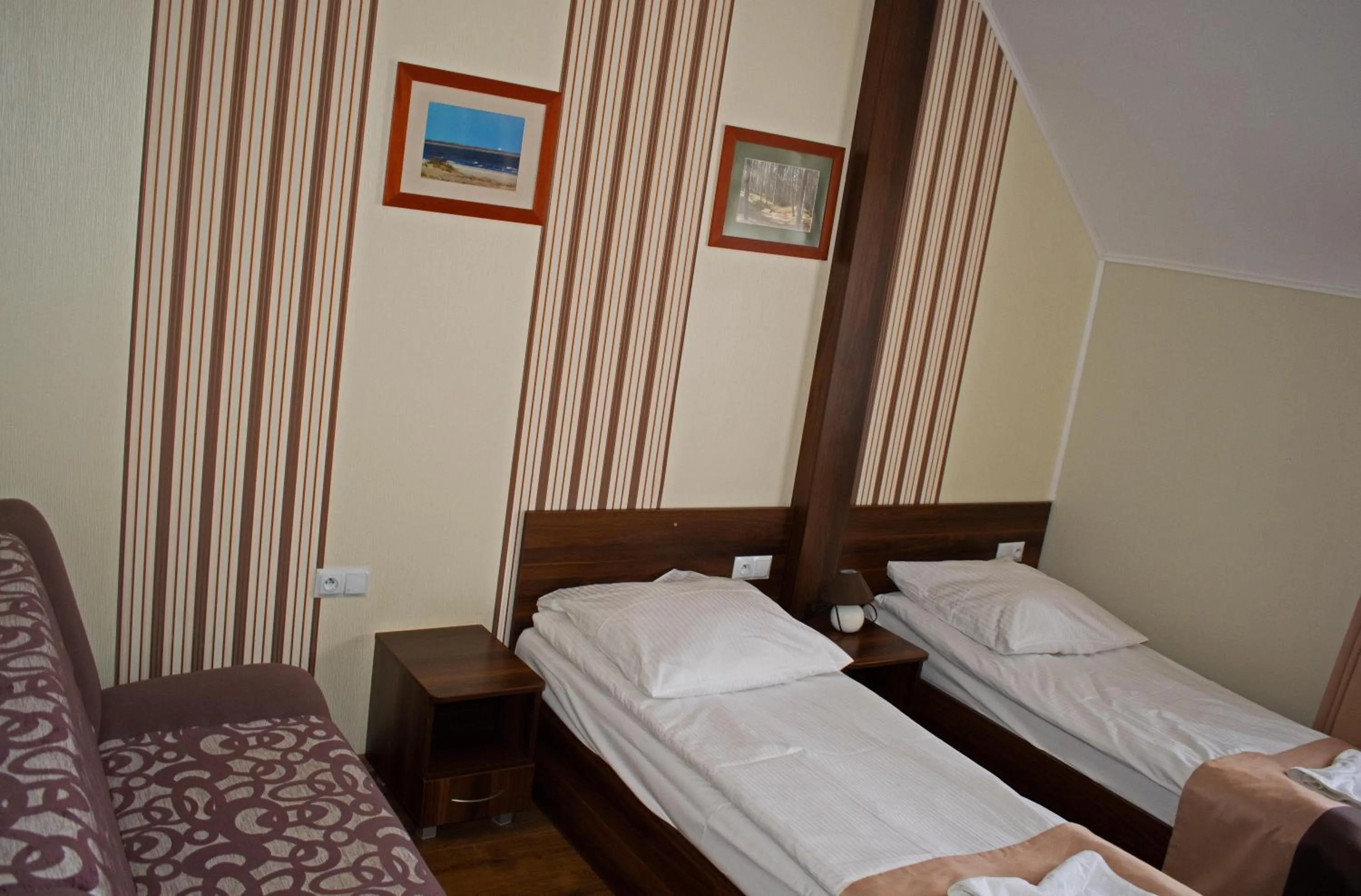 Bed in Dom Bursztynowy