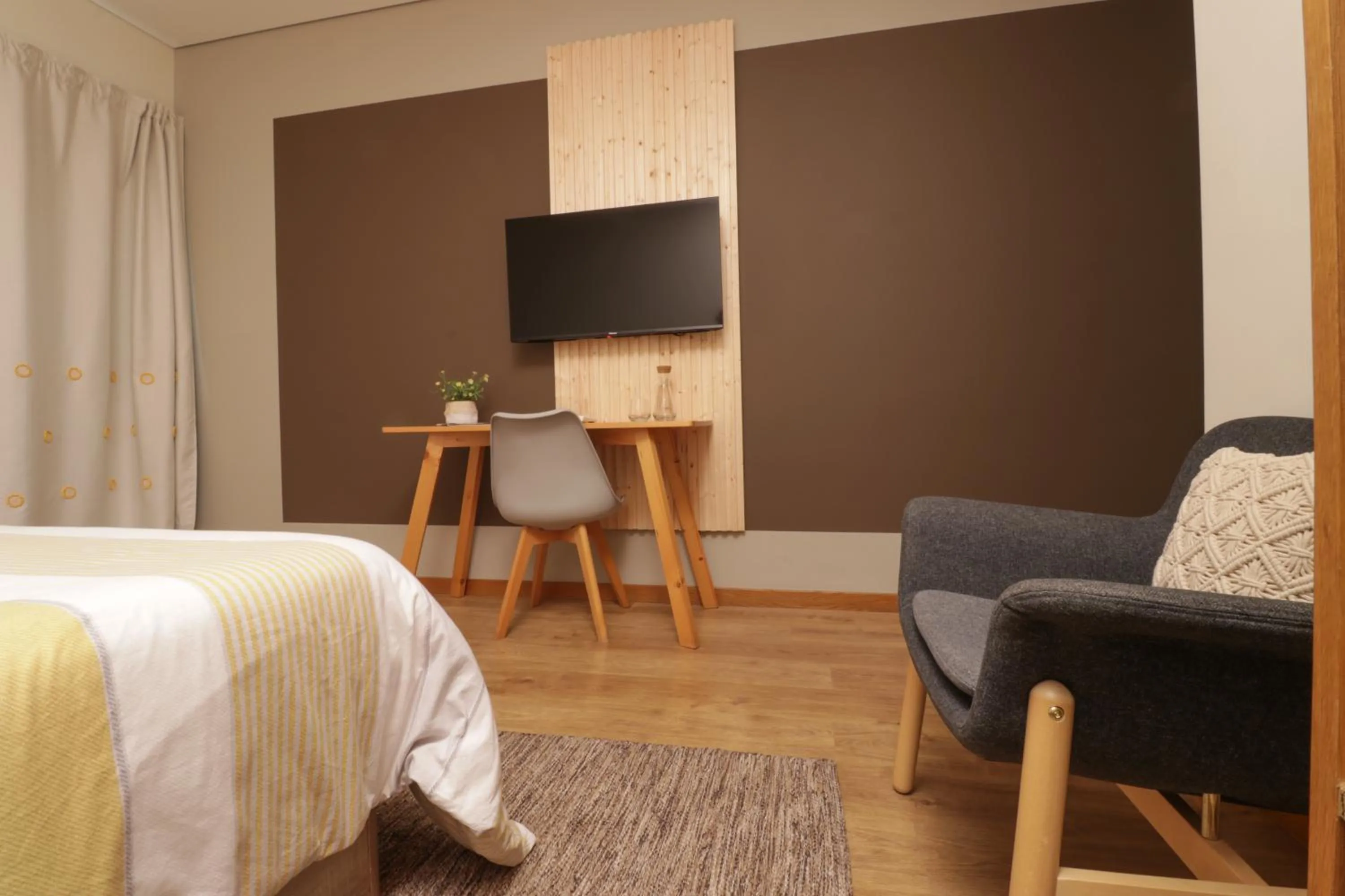 Bed in Dois Lagares House