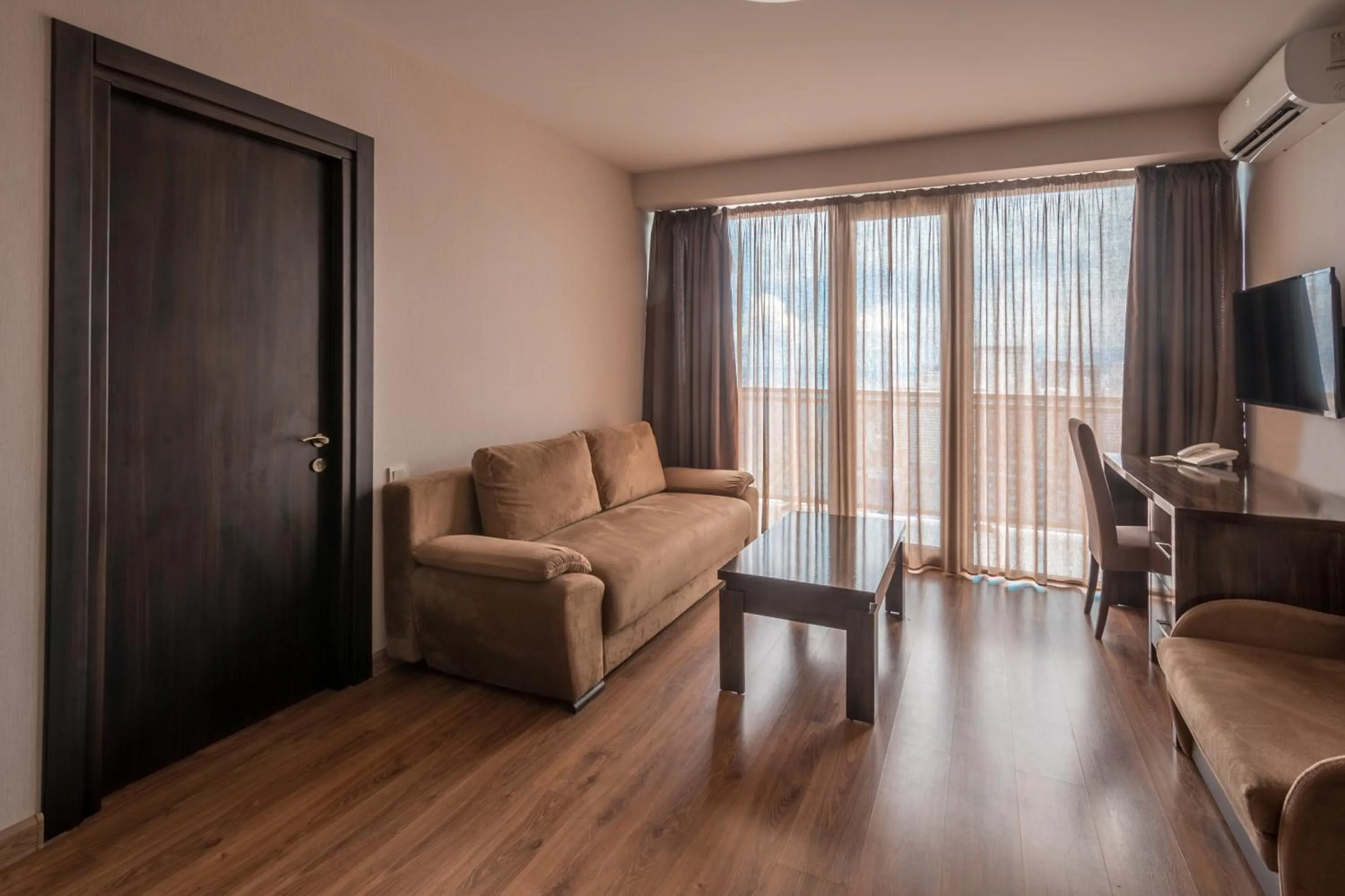 Living room in Orbi Beach Tower Hotel Official