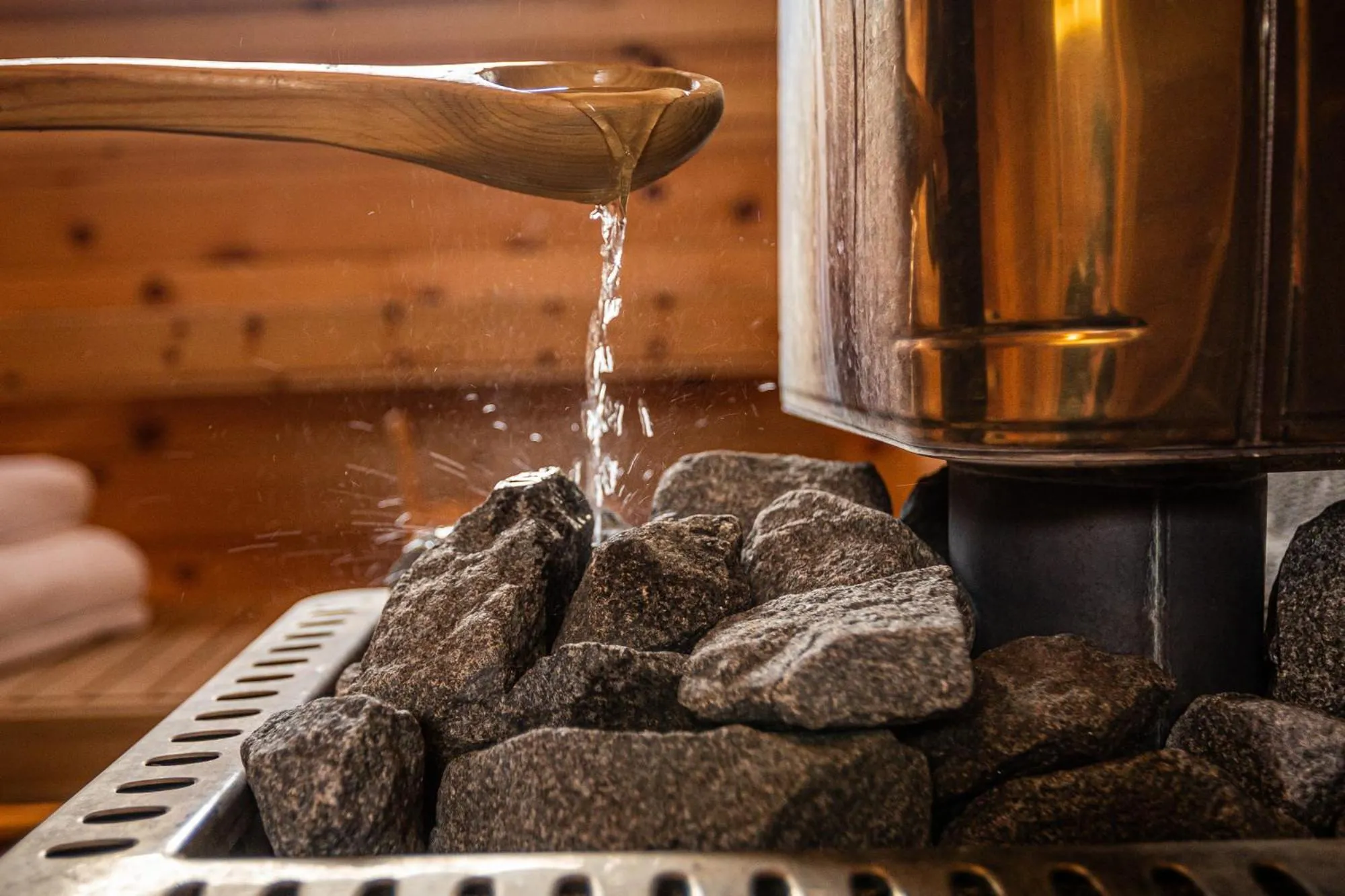 Sauna in Gargia Lodge