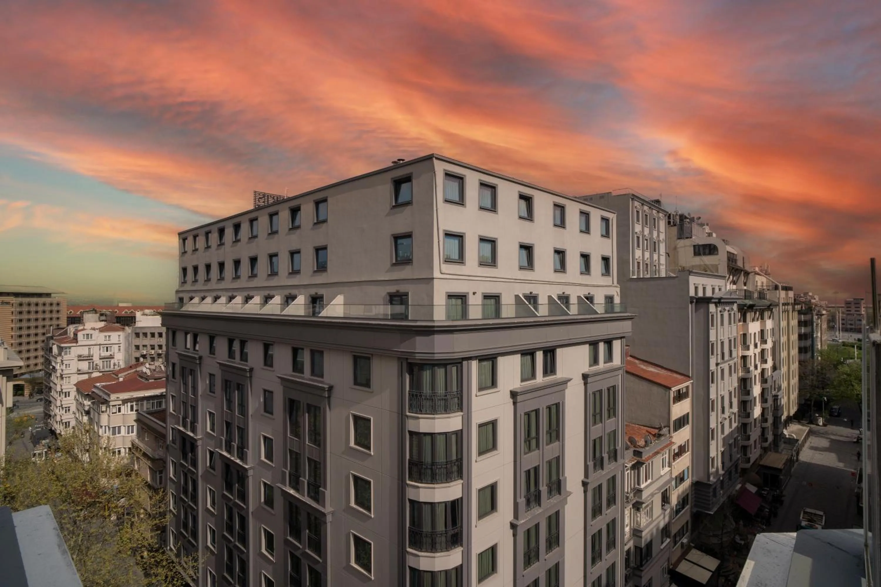 Bird's eye view in Arts Hotel Taksim