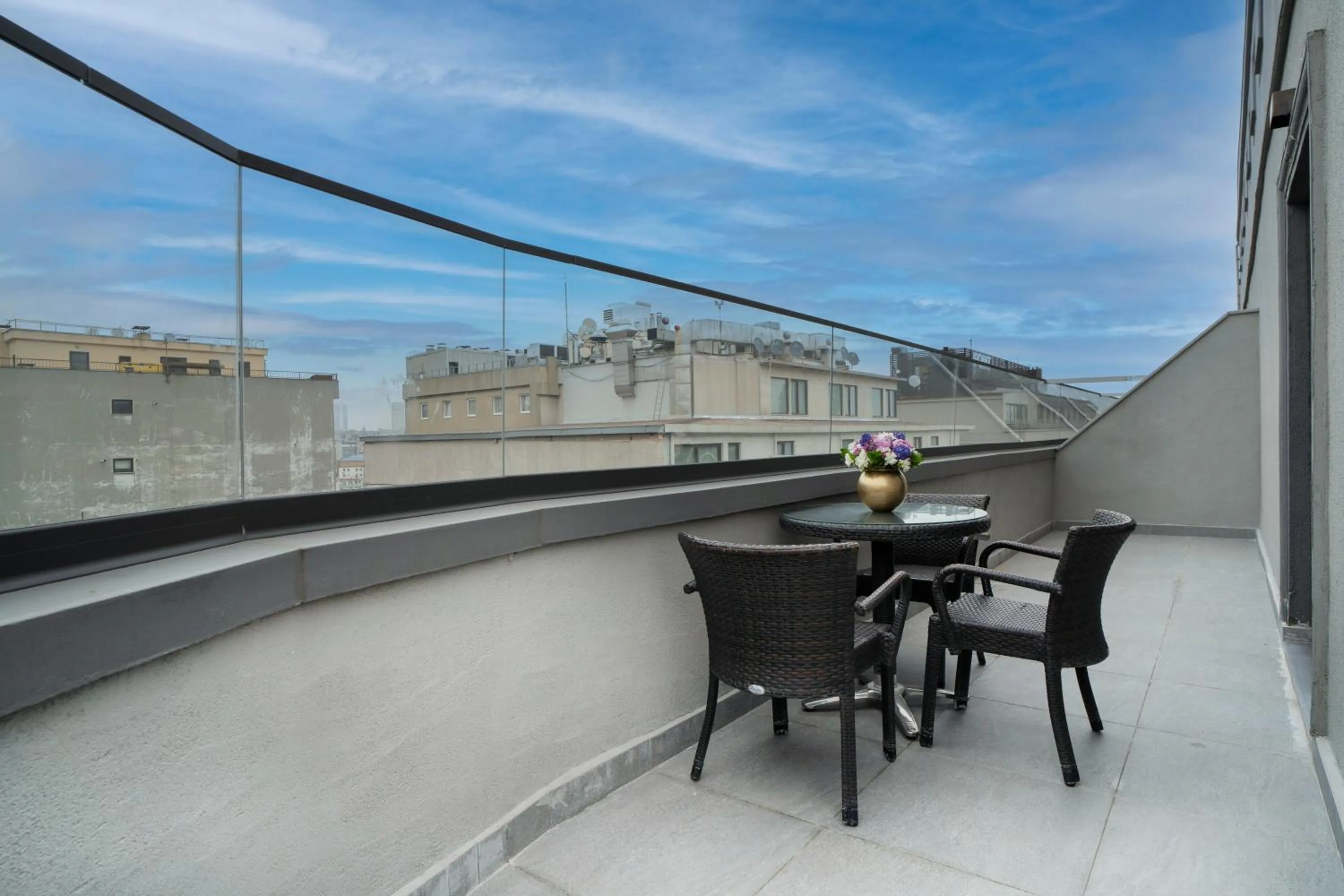 Balcony/Terrace in Arts Hotel Taksim