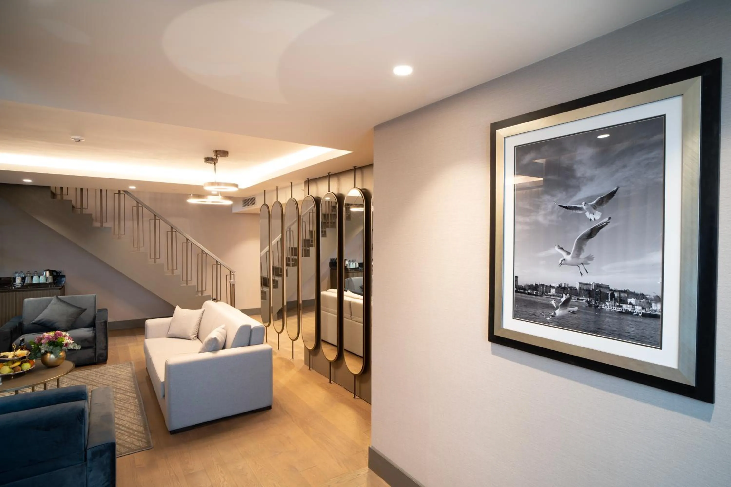 Living room in Arts Hotel Taksim