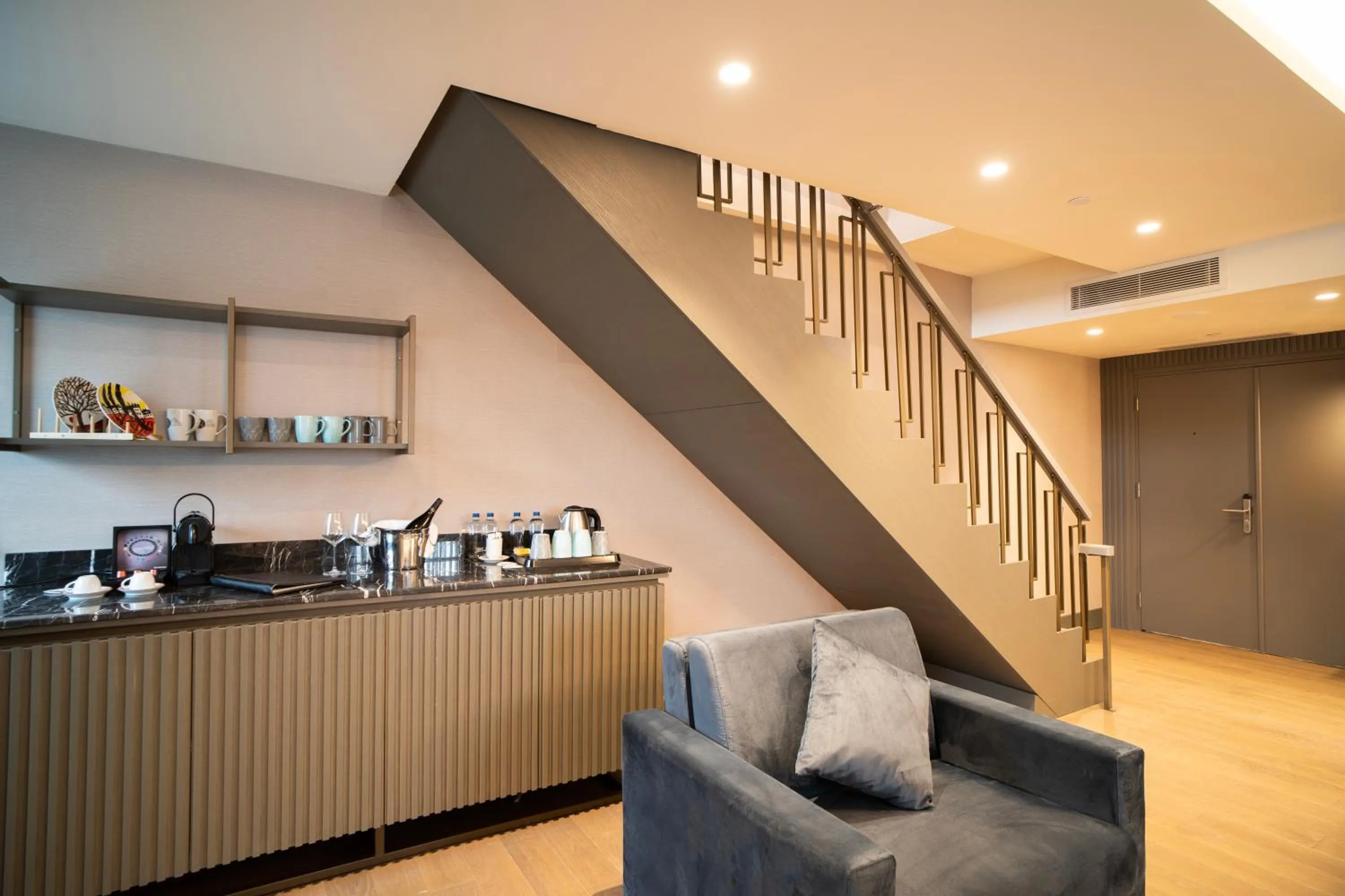 Living room in Arts Hotel Taksim