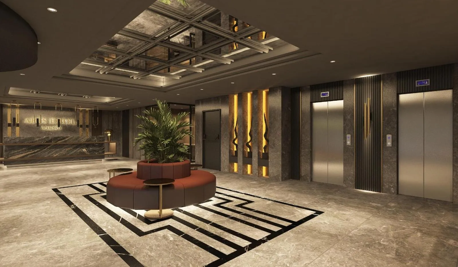 Lobby or reception in Arts Hotel Taksim