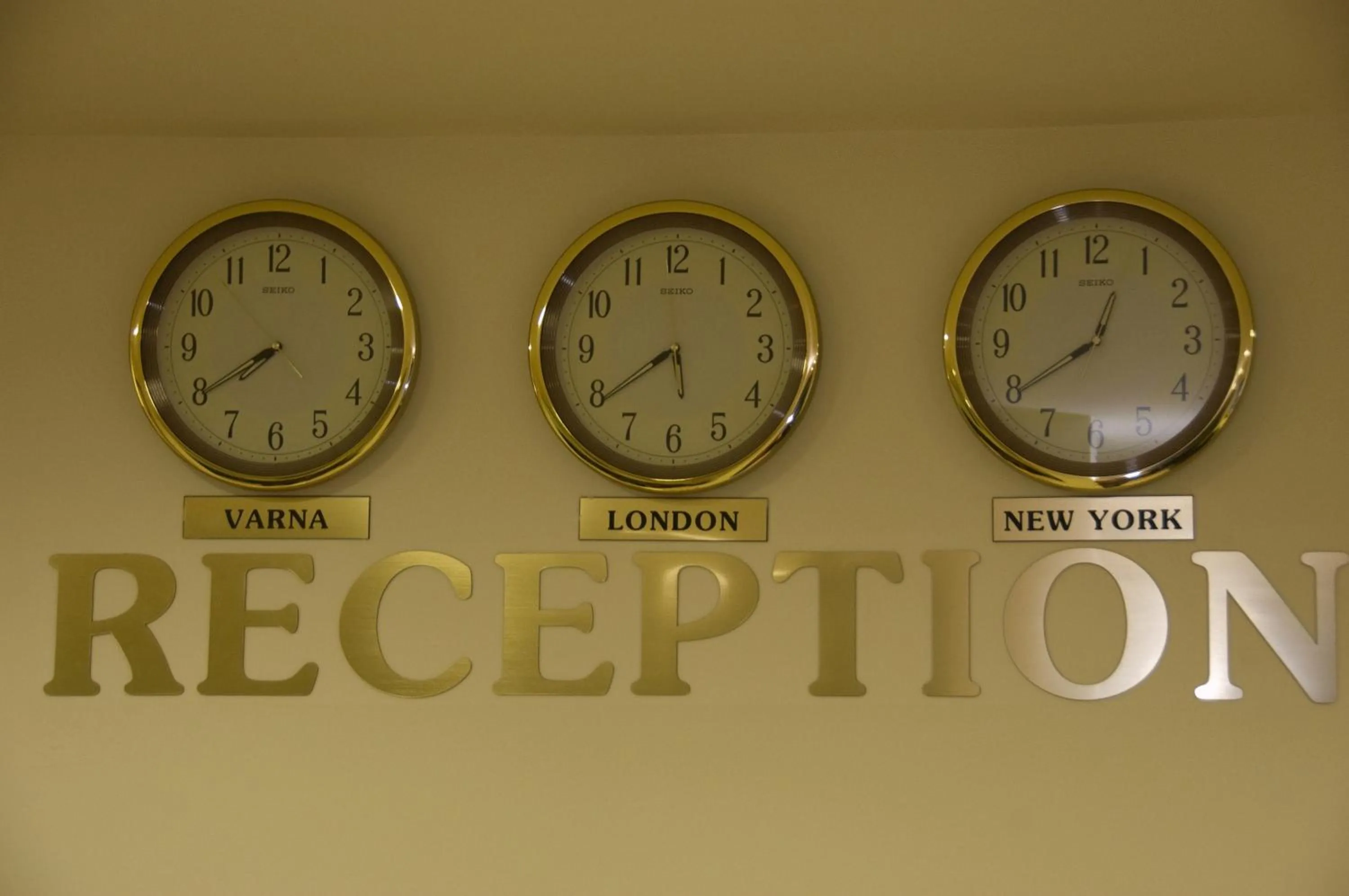 Lobby or reception in Victoria Hotel