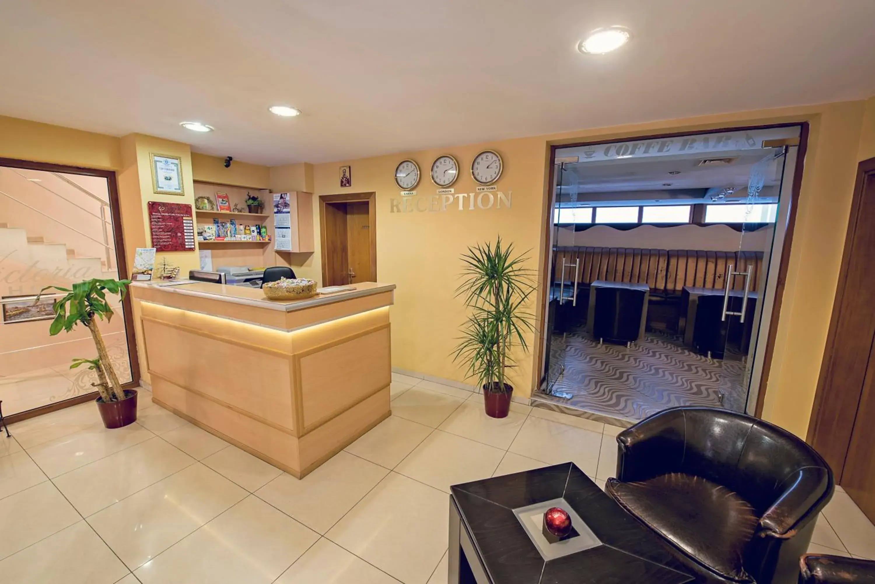 Lobby or reception in Victoria Hotel Lobby or reception in Victoria Hotel