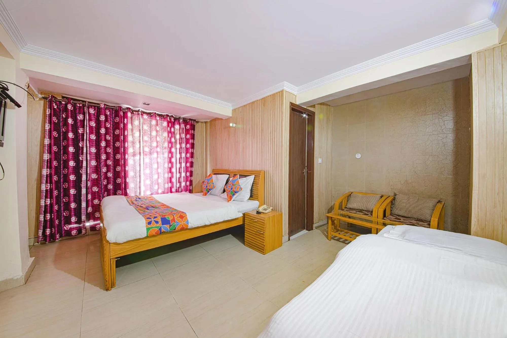 Bed in FabHotel Sapphire