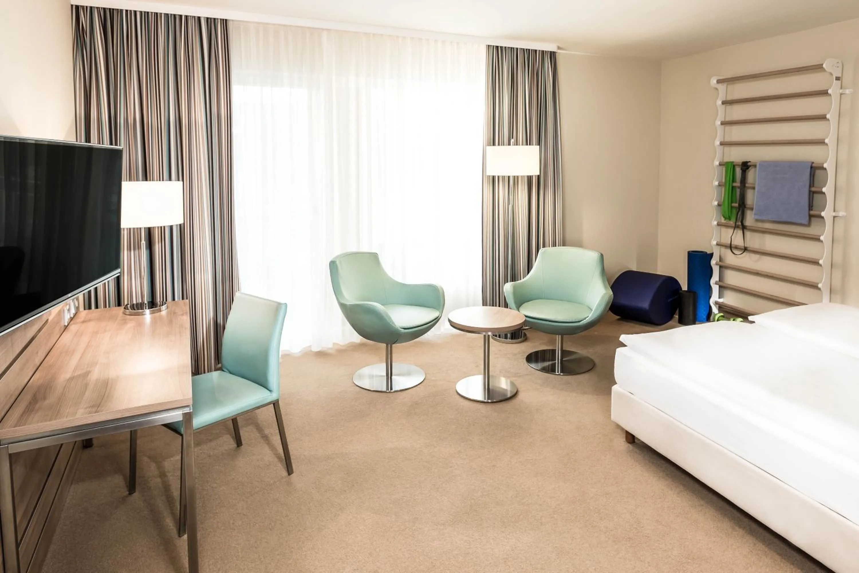 Decorative detail, Bed in Seehotel Fleesensee