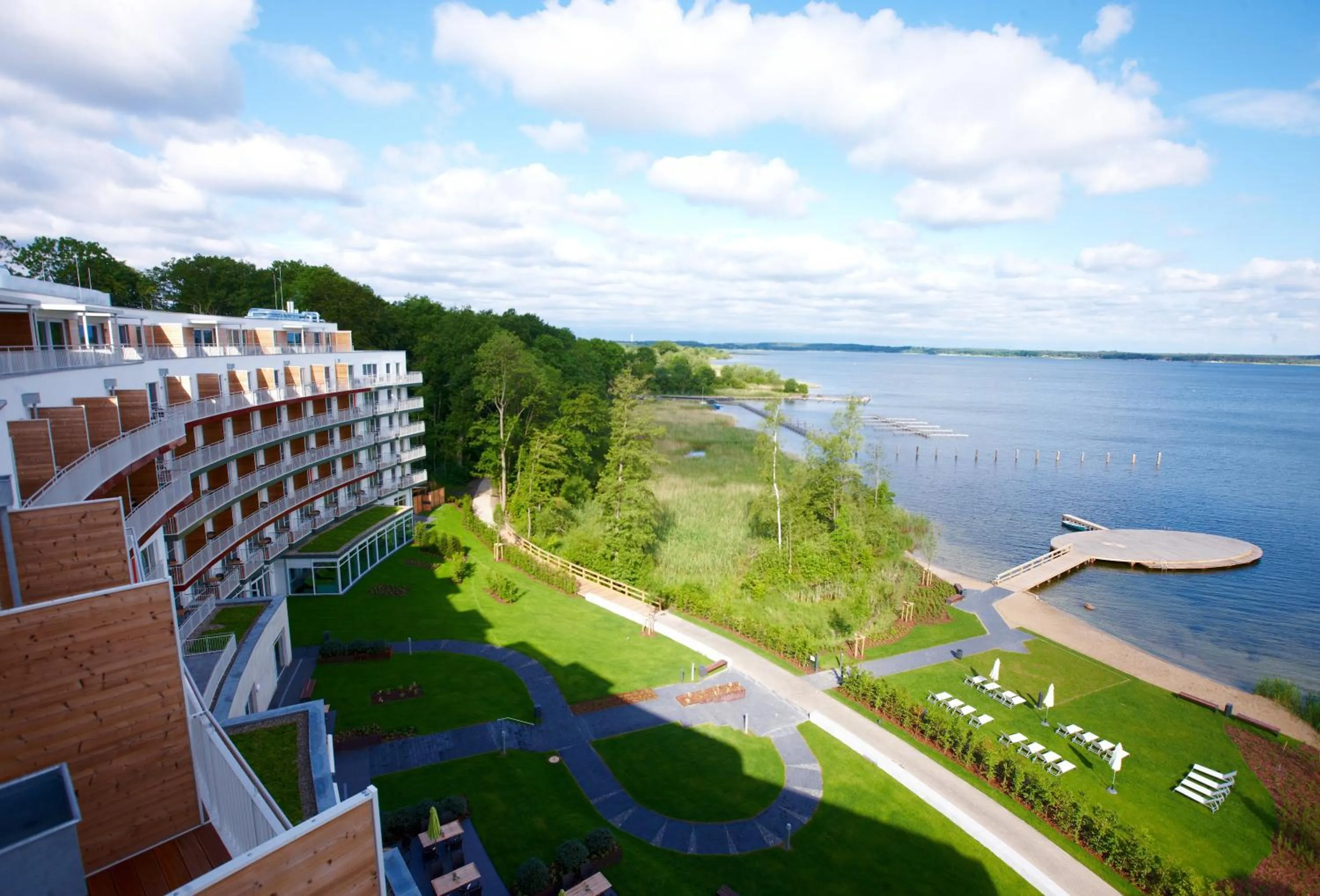 Bird's eye view in Seehotel Fleesensee
