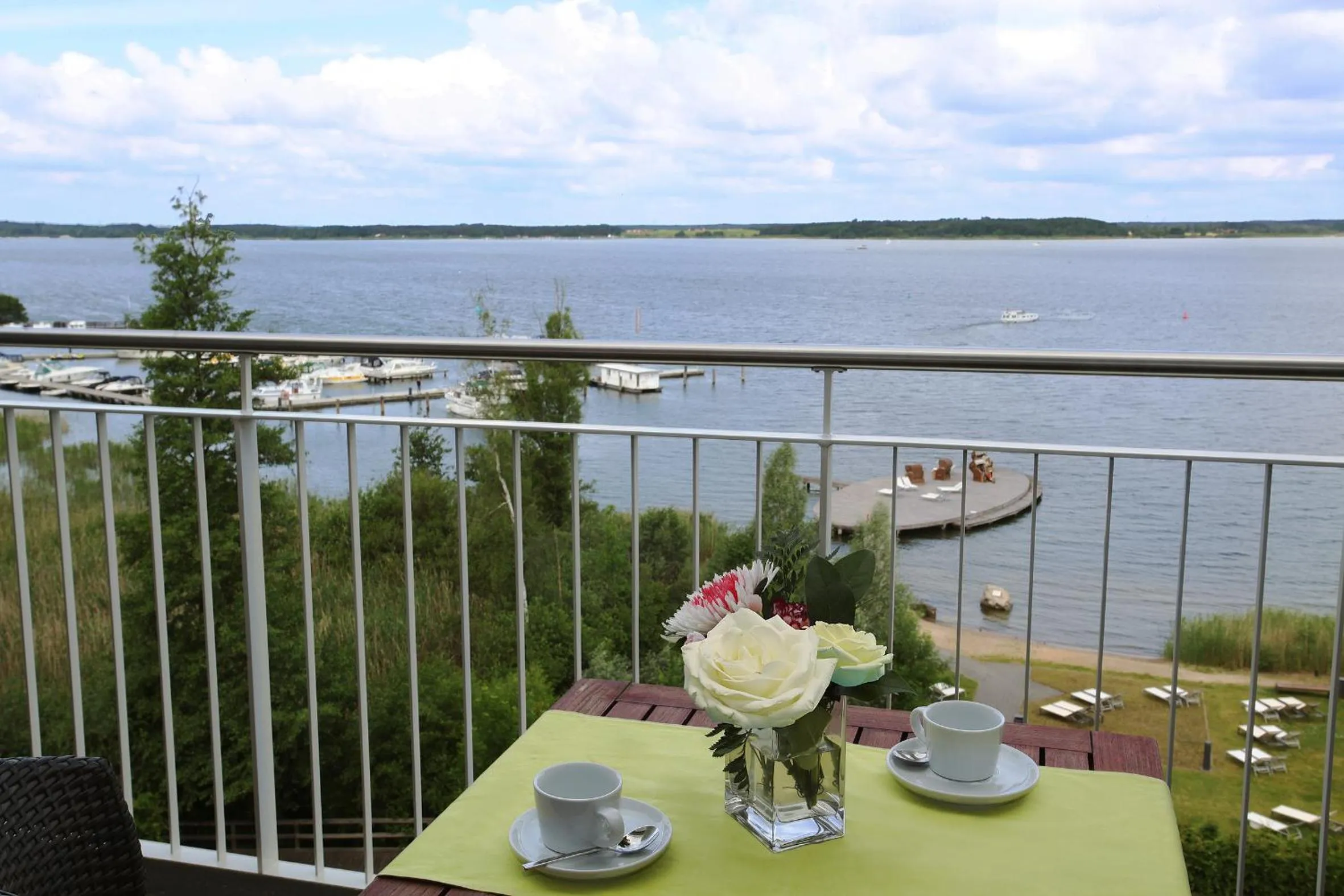 Bird's eye view in Seehotel Fleesensee