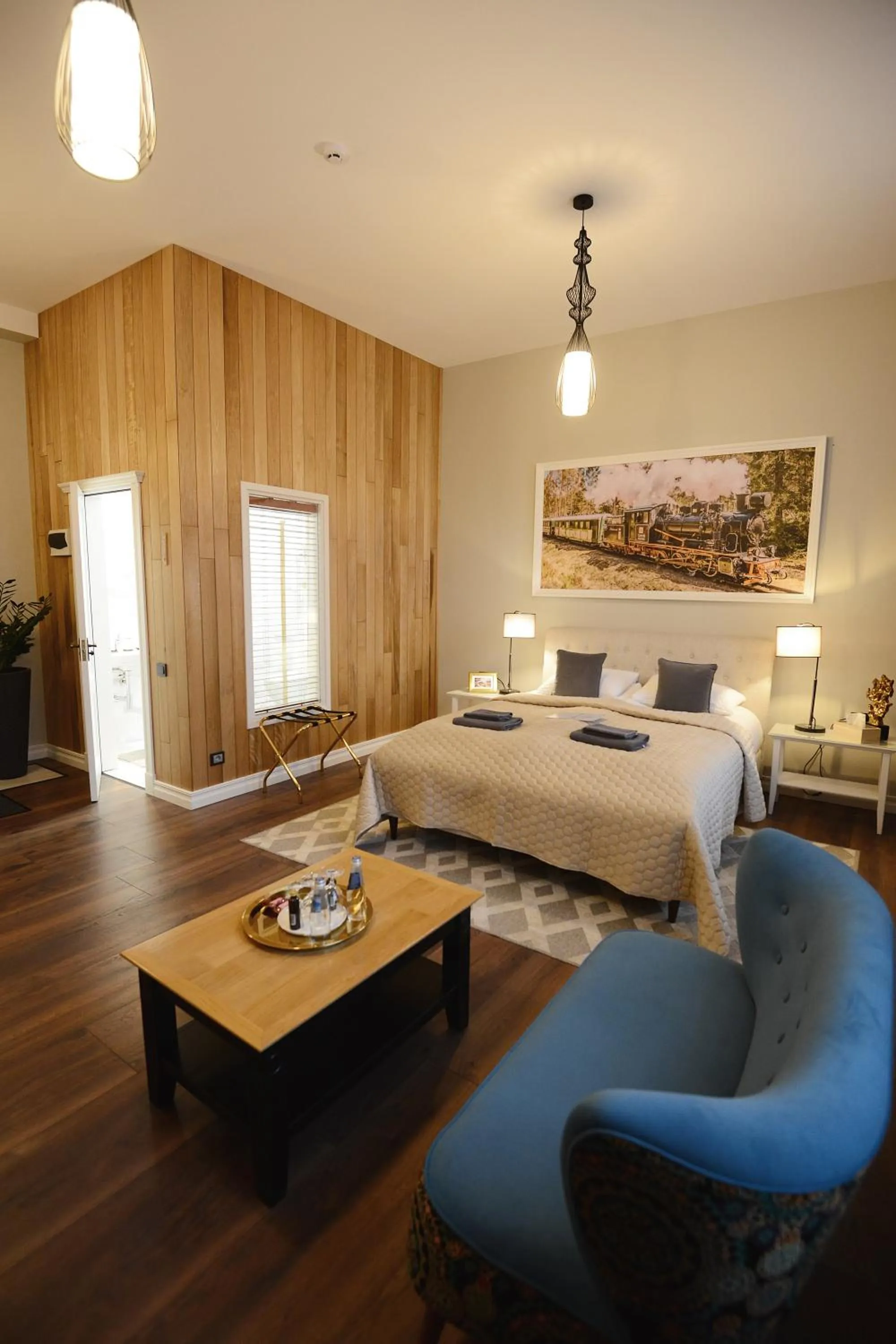 Bed in Bahnhofs hotel