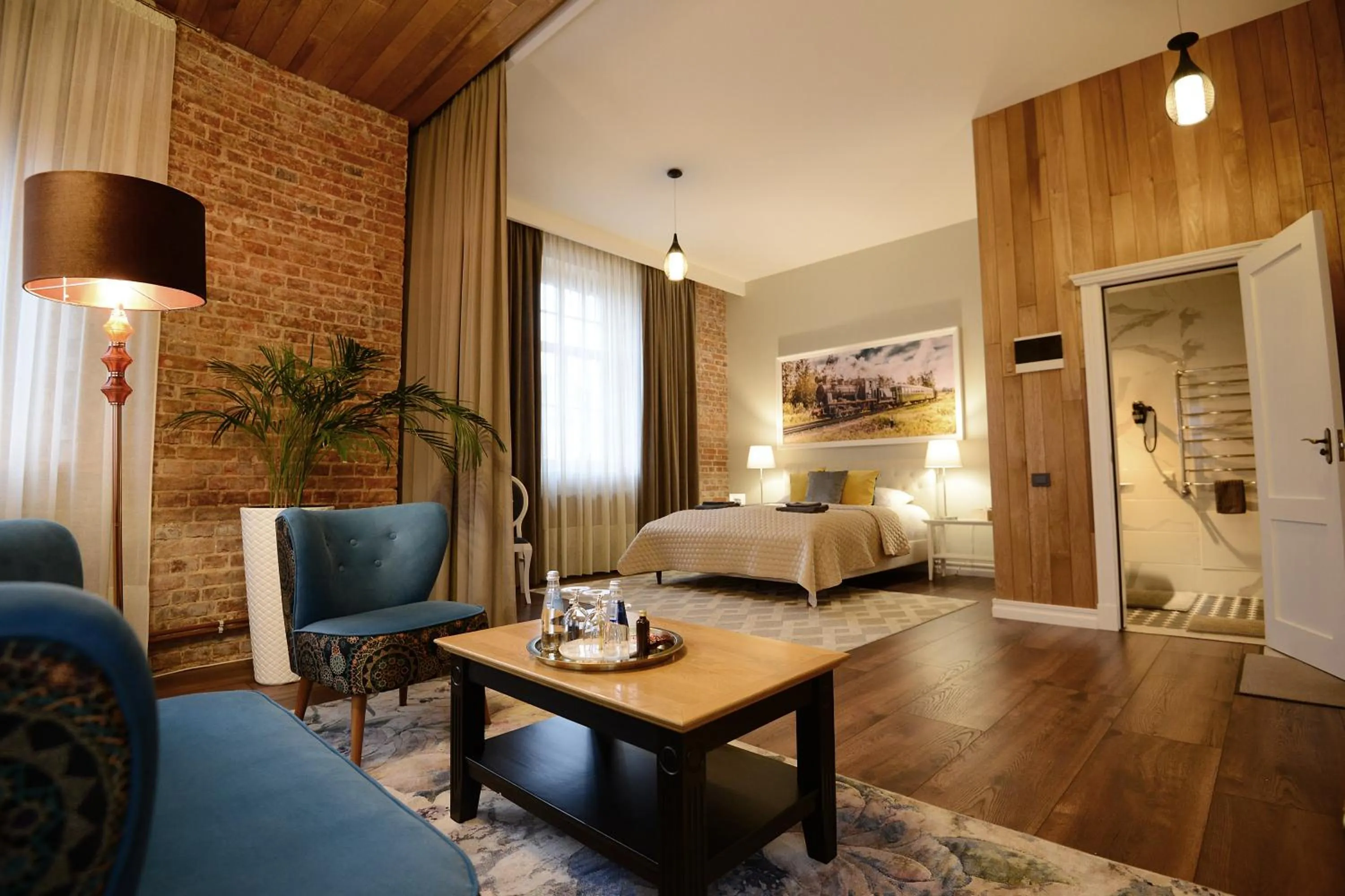 Bed in Bahnhofs hotel