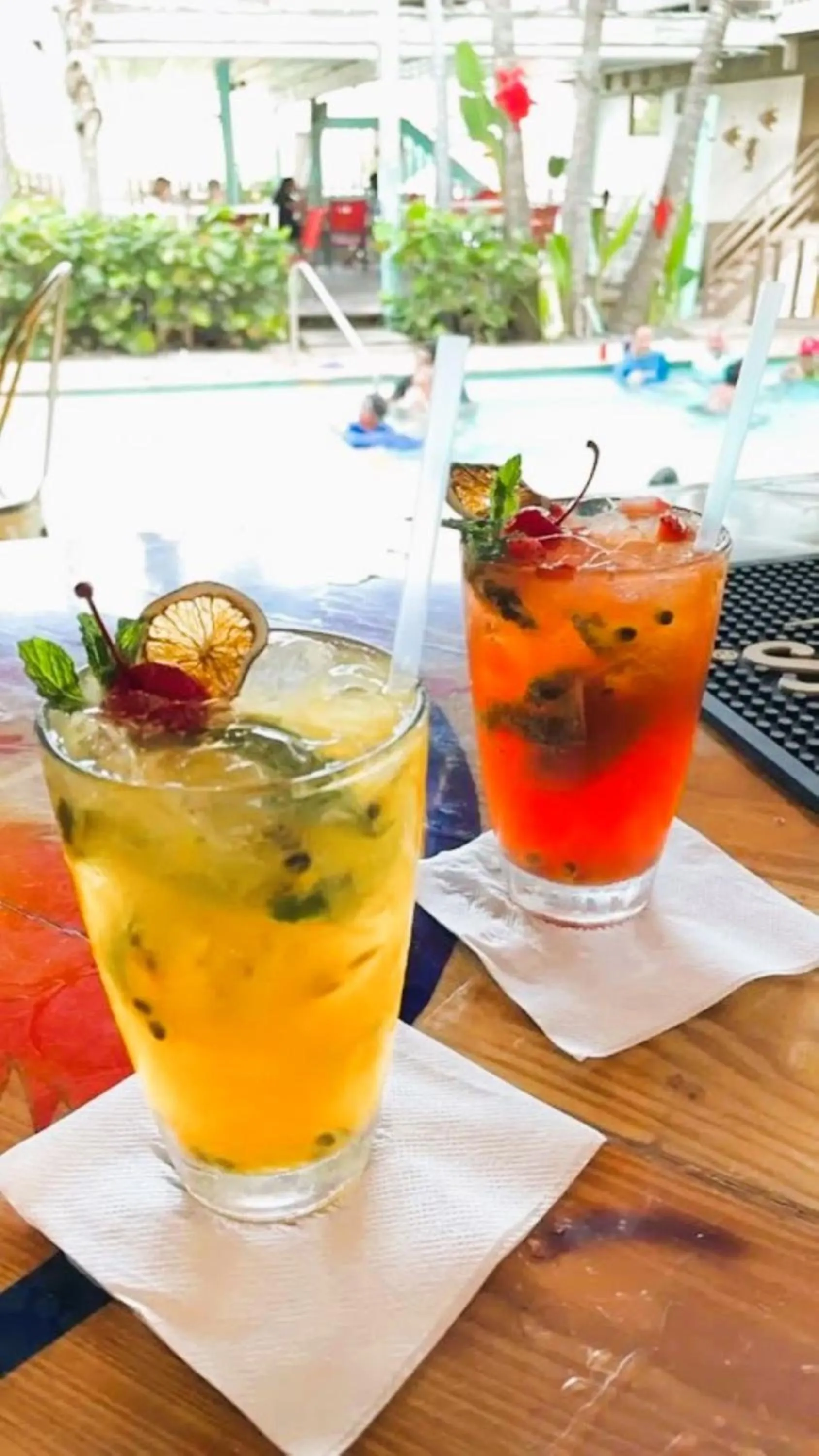 Alcoholic drinks in La Jamaca - An Island Vibe Hotel