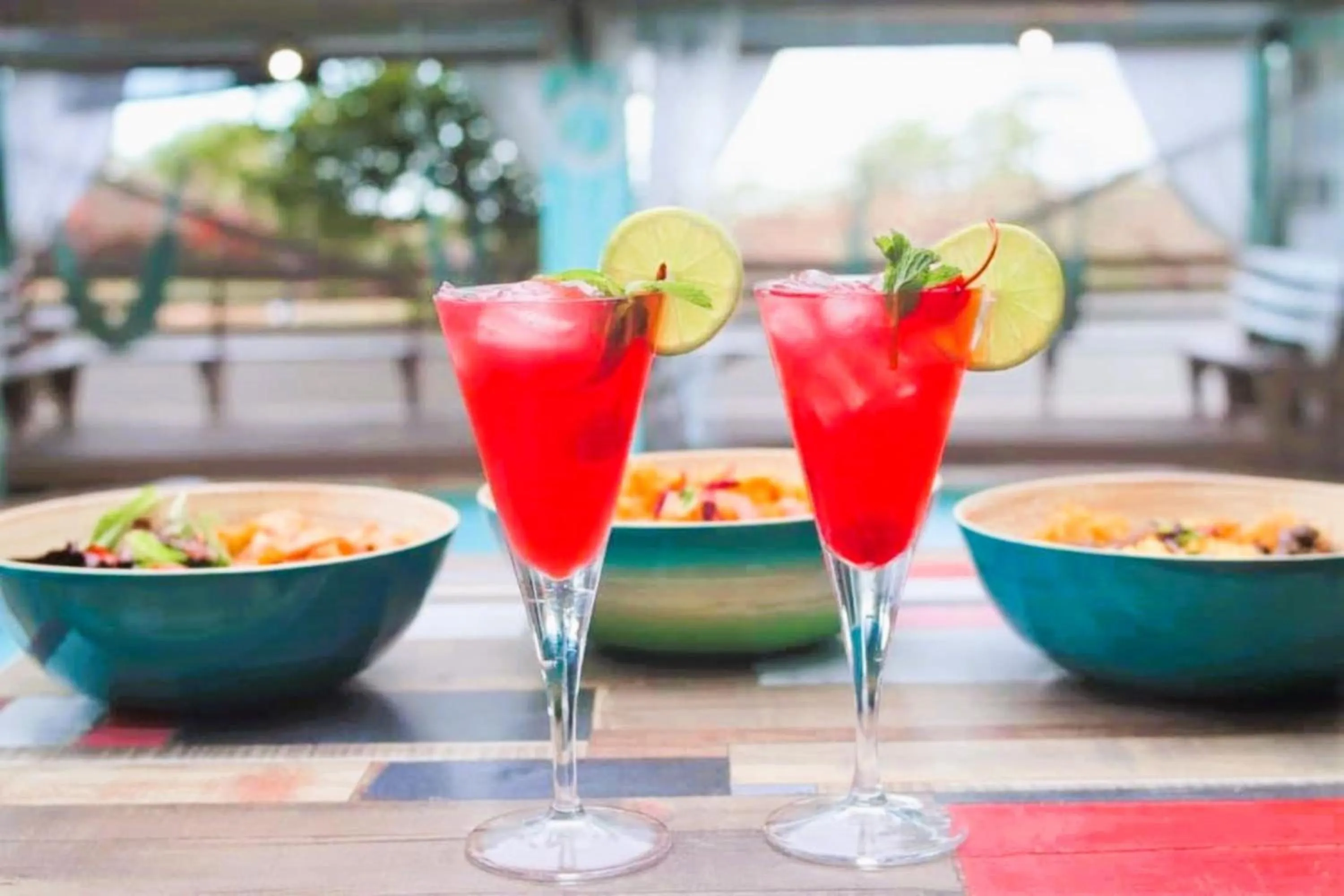 Drinks in La Jamaca - An Island Vibe Hotel