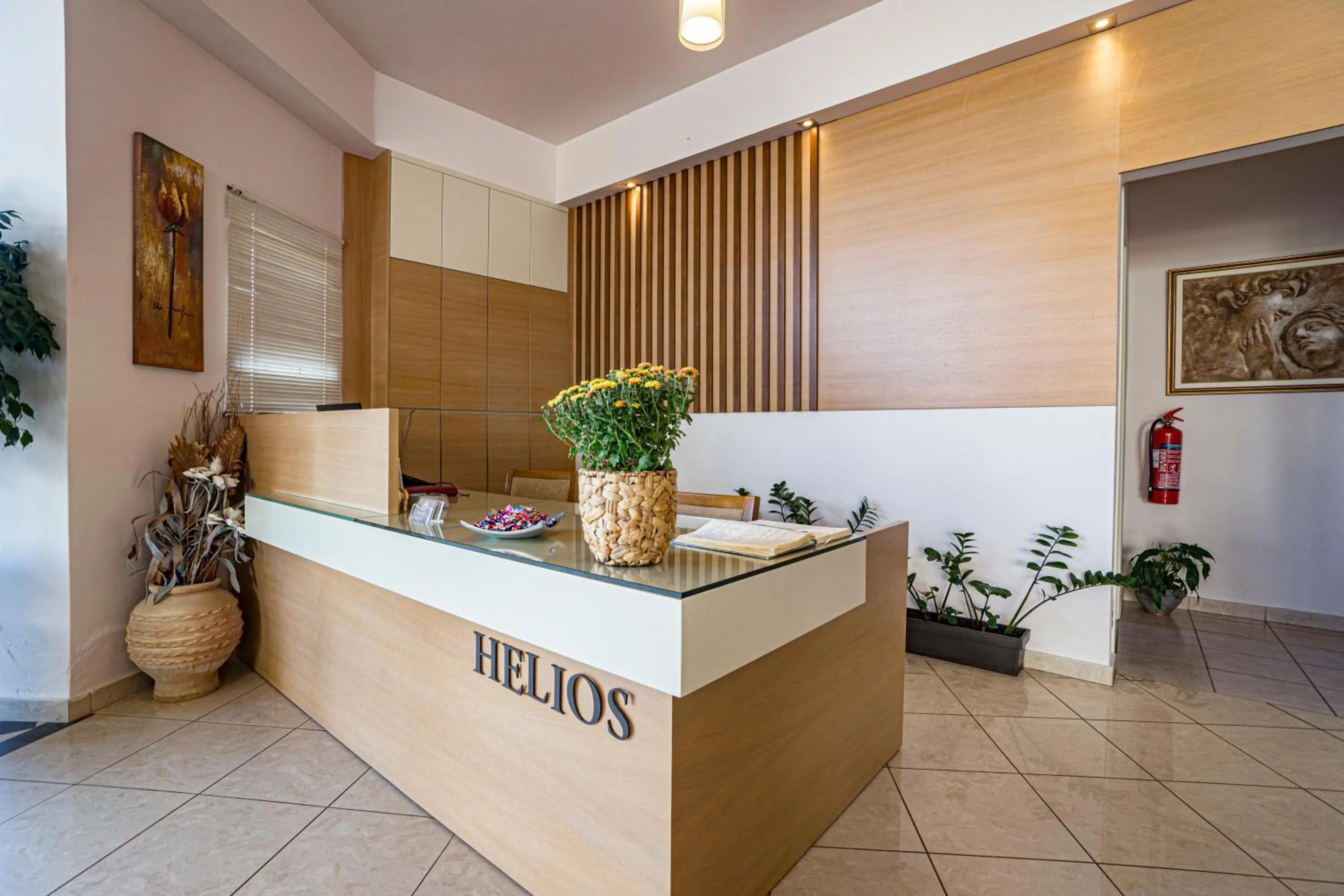 Lobby or reception in Helios Apartments