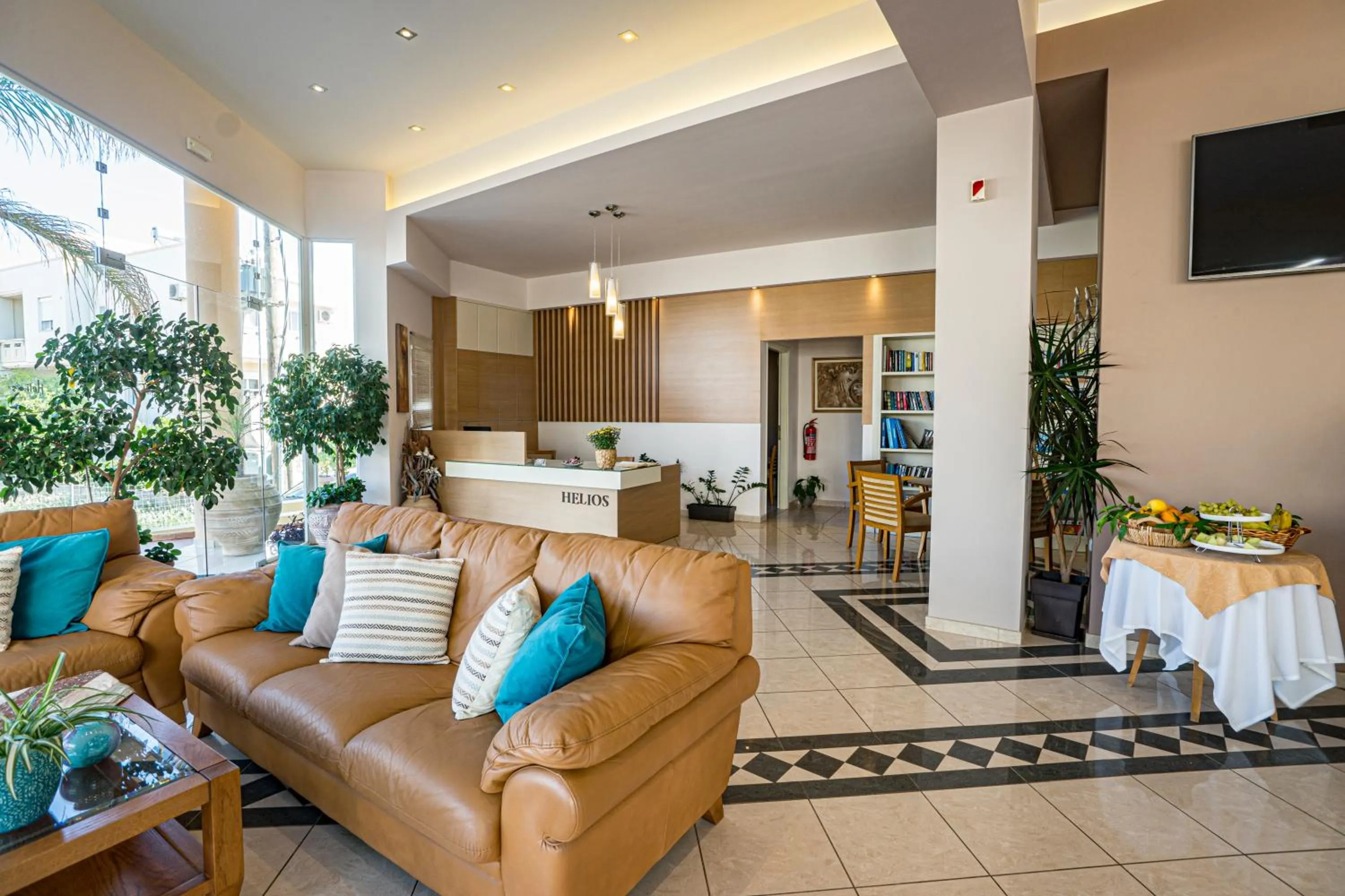 Lobby or reception in Helios Apartments