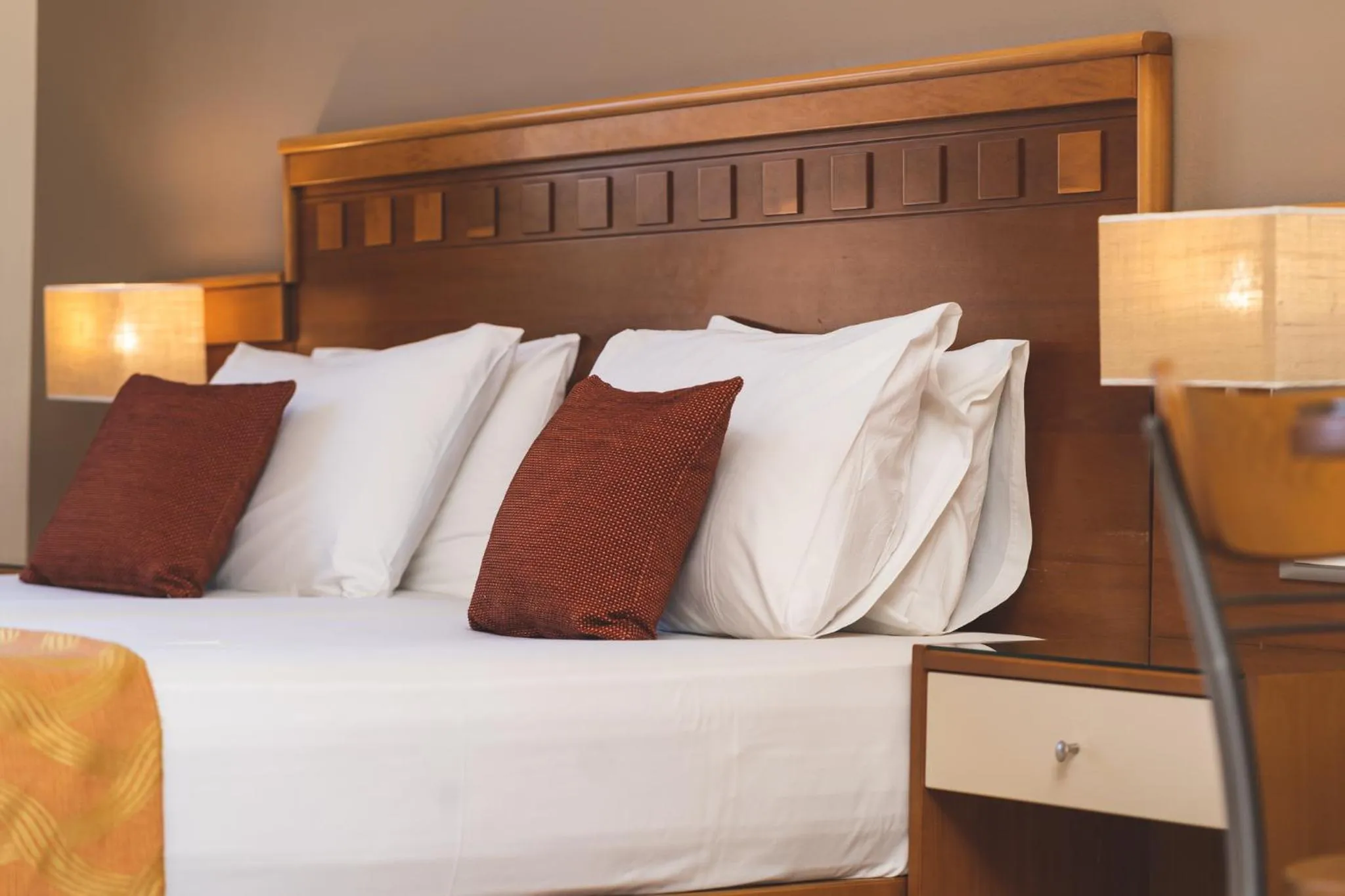 Bed in Helios Apartments