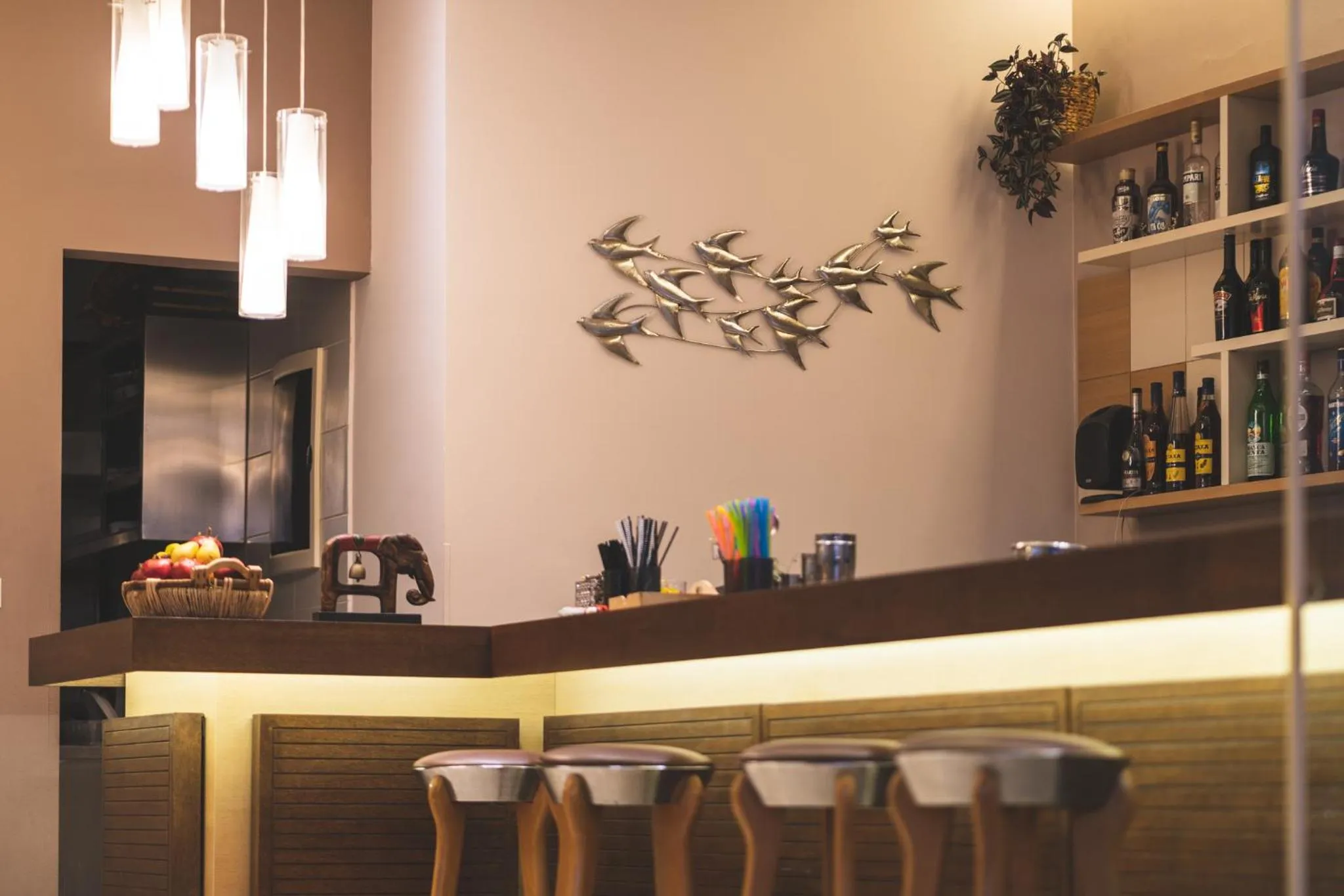 Lounge or bar in Helios Apartments